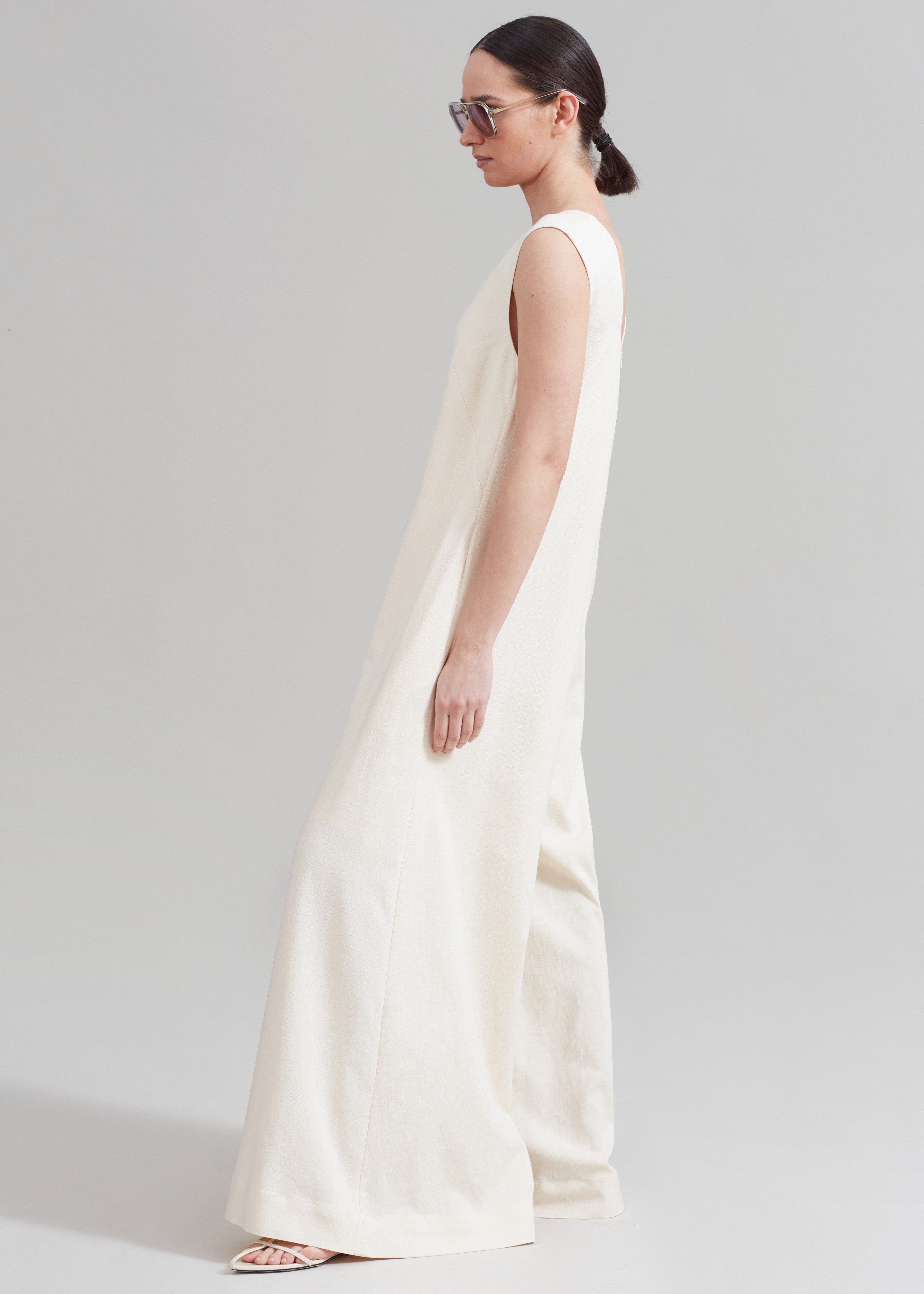 By Malene Birger Ritta Jumpsuit - Vanilla Cream sold by Frankie Shop product image thumbnail 3