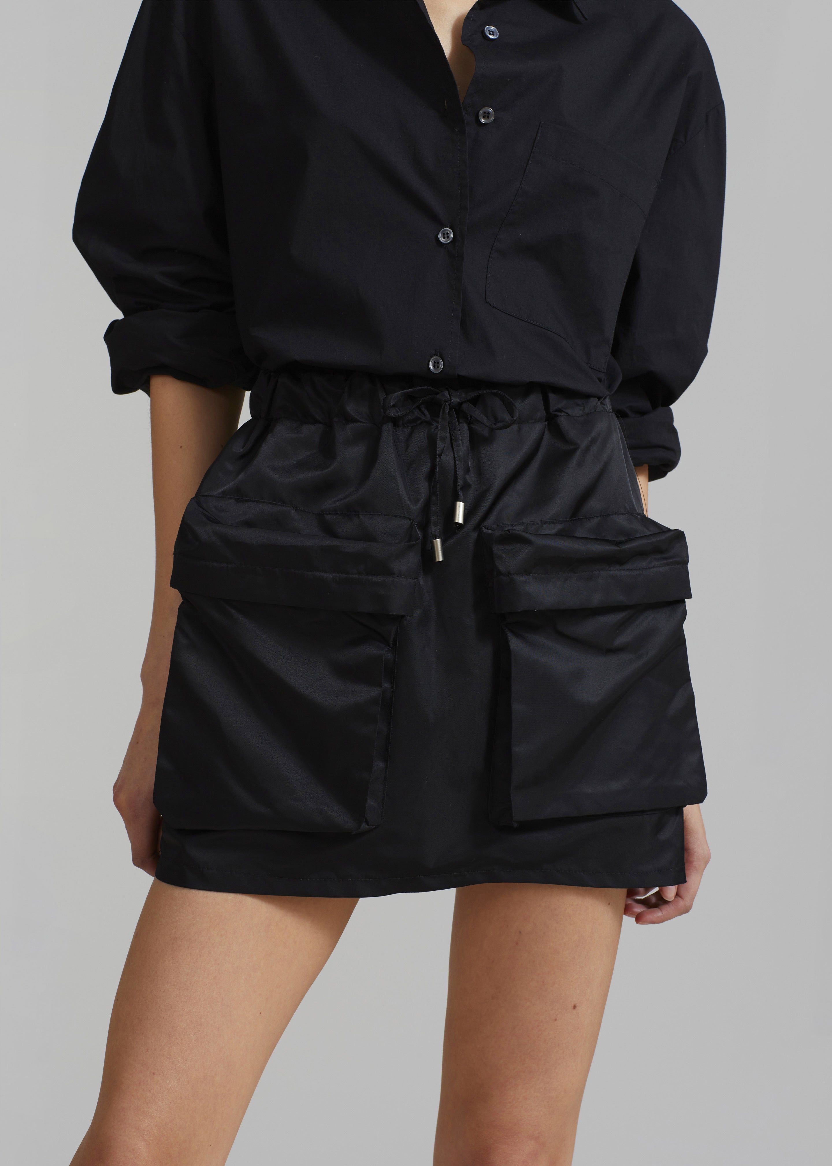 Neta Pocket Mini Skirt - Black sold by Frankie Shop product image thumbnail 2