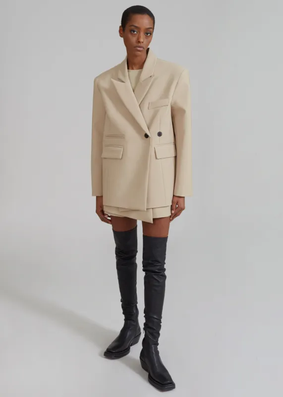 Paige Blazer - Beige sold by Frankie Shop