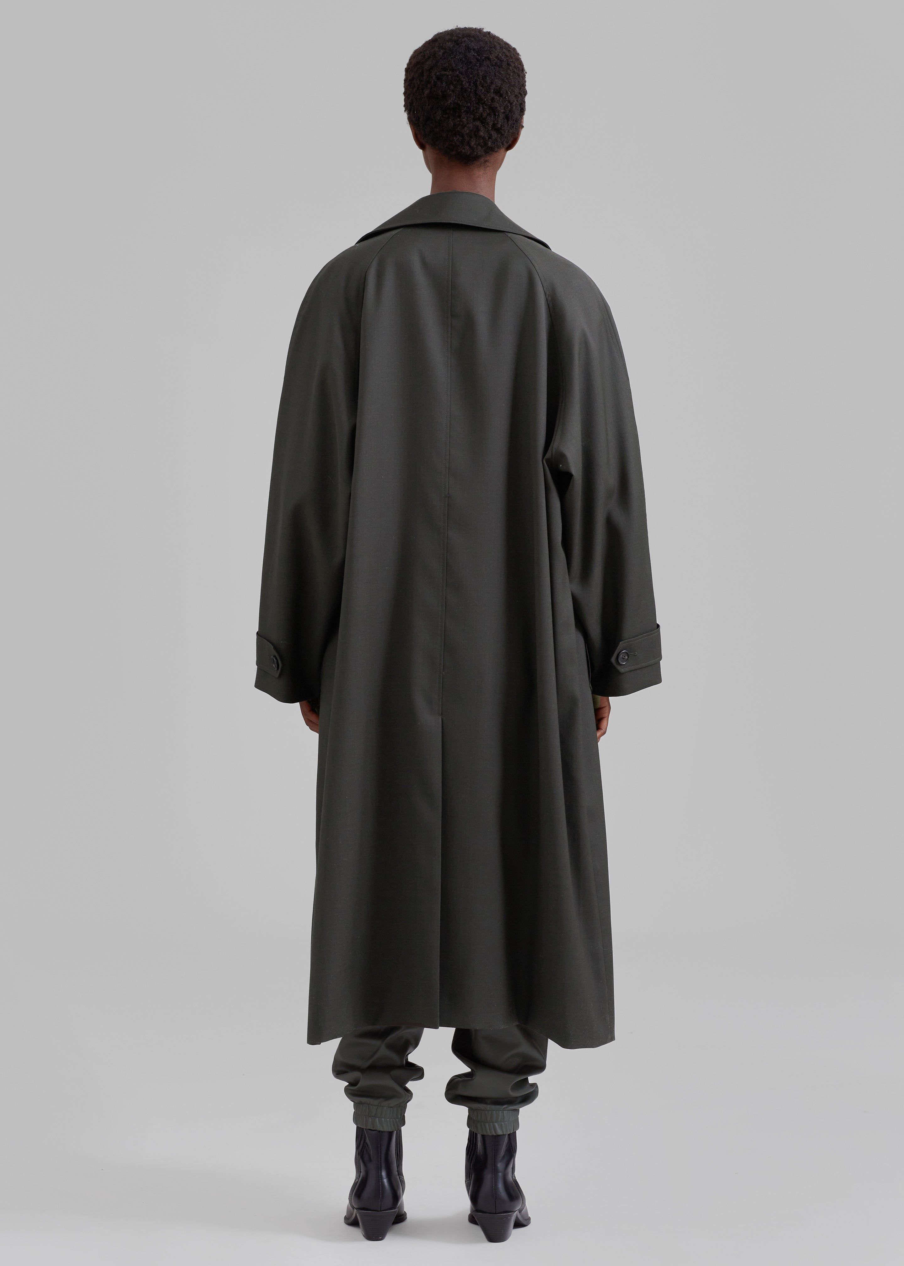 Willow Trench Coat - Dark Olive sold by Frankie Shop product image thumbnail 6