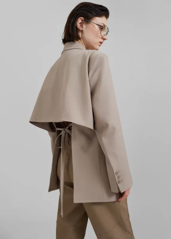 Eline Blazer - Beige sold by Frankie Shop