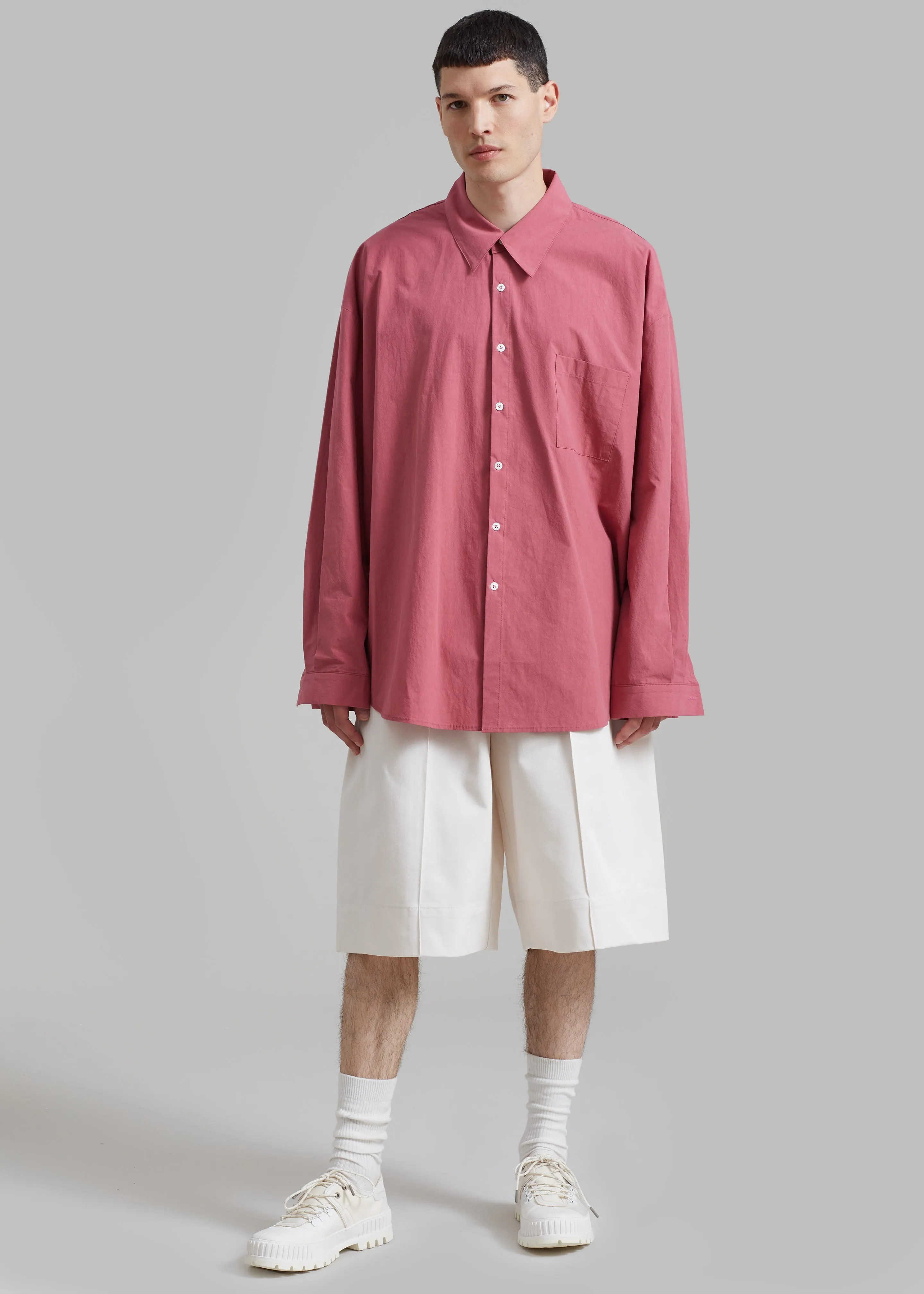 Darren Oversized Shirt - Red sold by Frankie Shop product image thumbnail 2