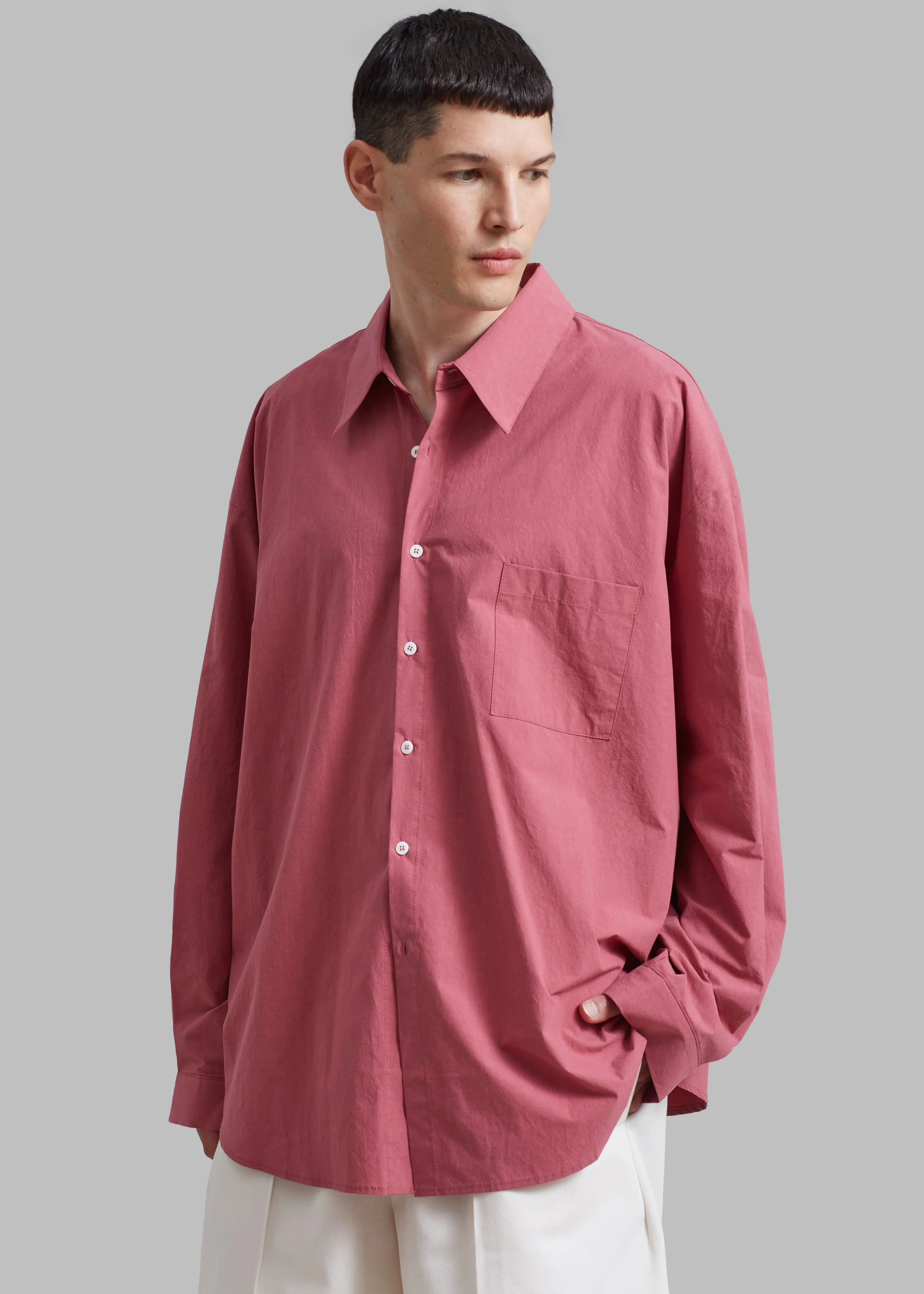 Darren Oversized Shirt - Red sold by Frankie Shop product image thumbnail 3