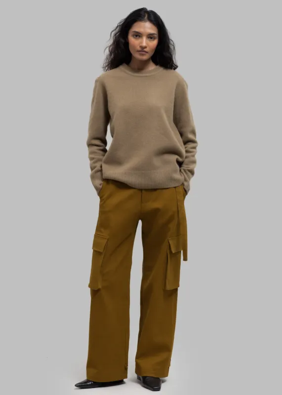 Lin Cargo Pants - Dark Mustard sold by Frankie Shop