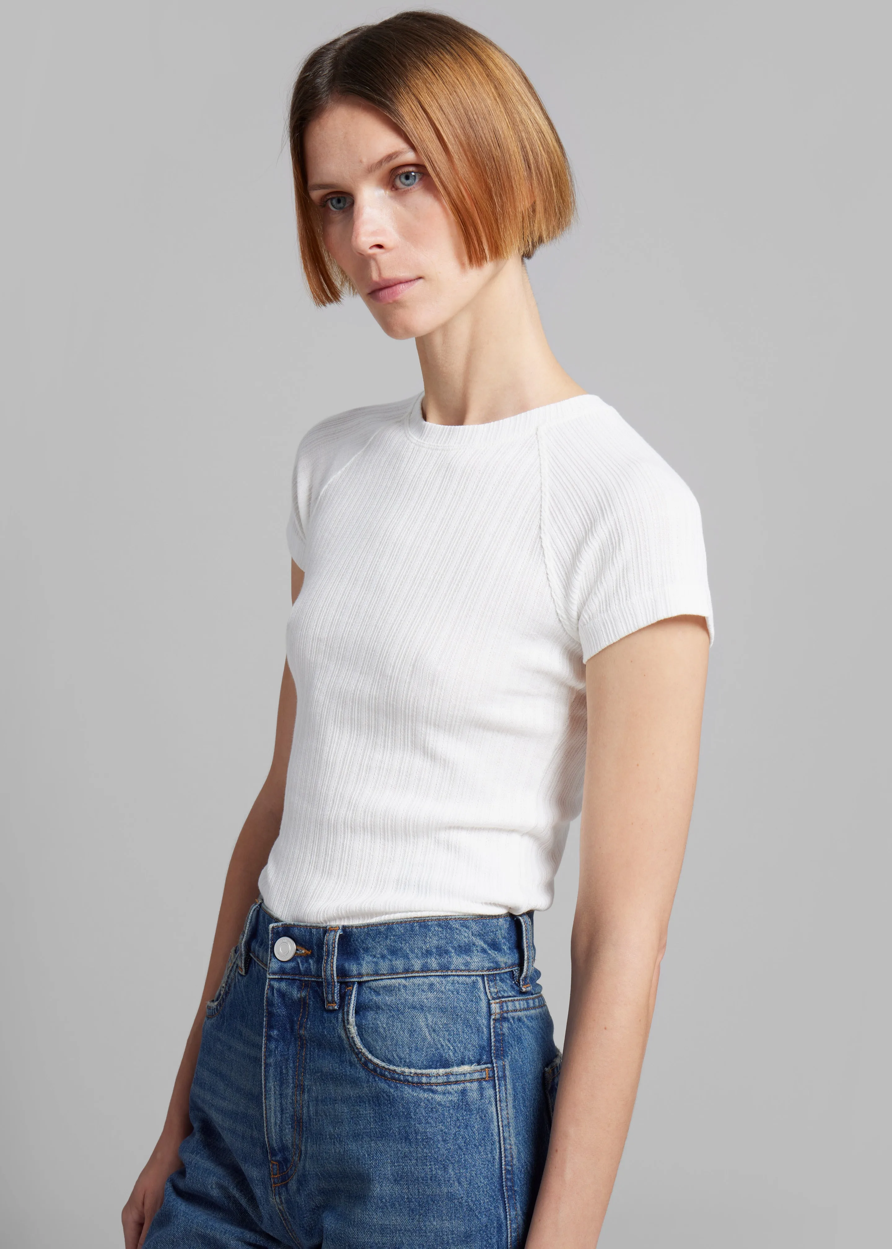 Samsøe Samsøe Salinn T-Shirt - White sold by Frankie Shop product image thumbnail 2