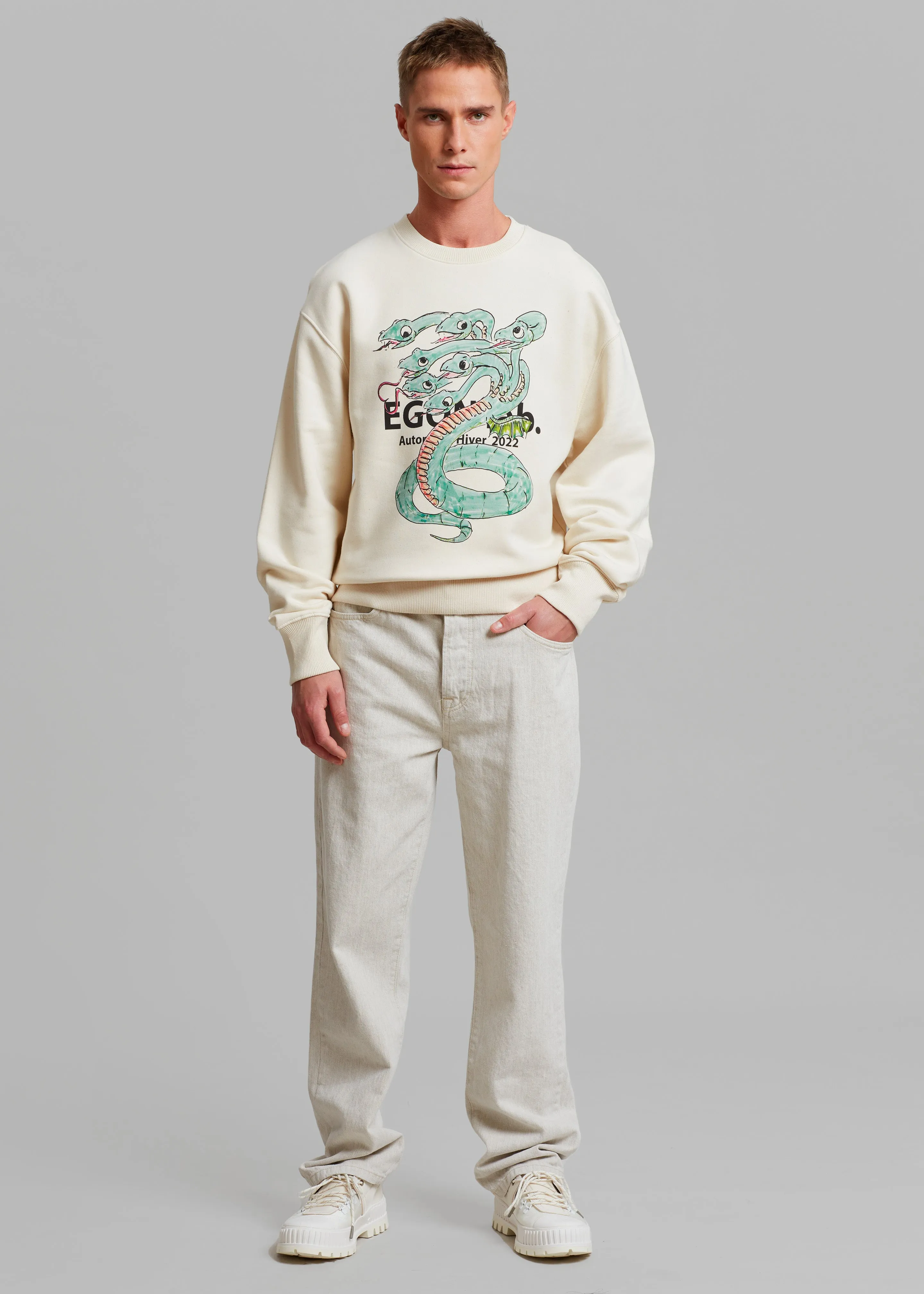 EGONLab Mascot Sweater - Natural Raw sold by Frankie Shop product image thumbnail 3