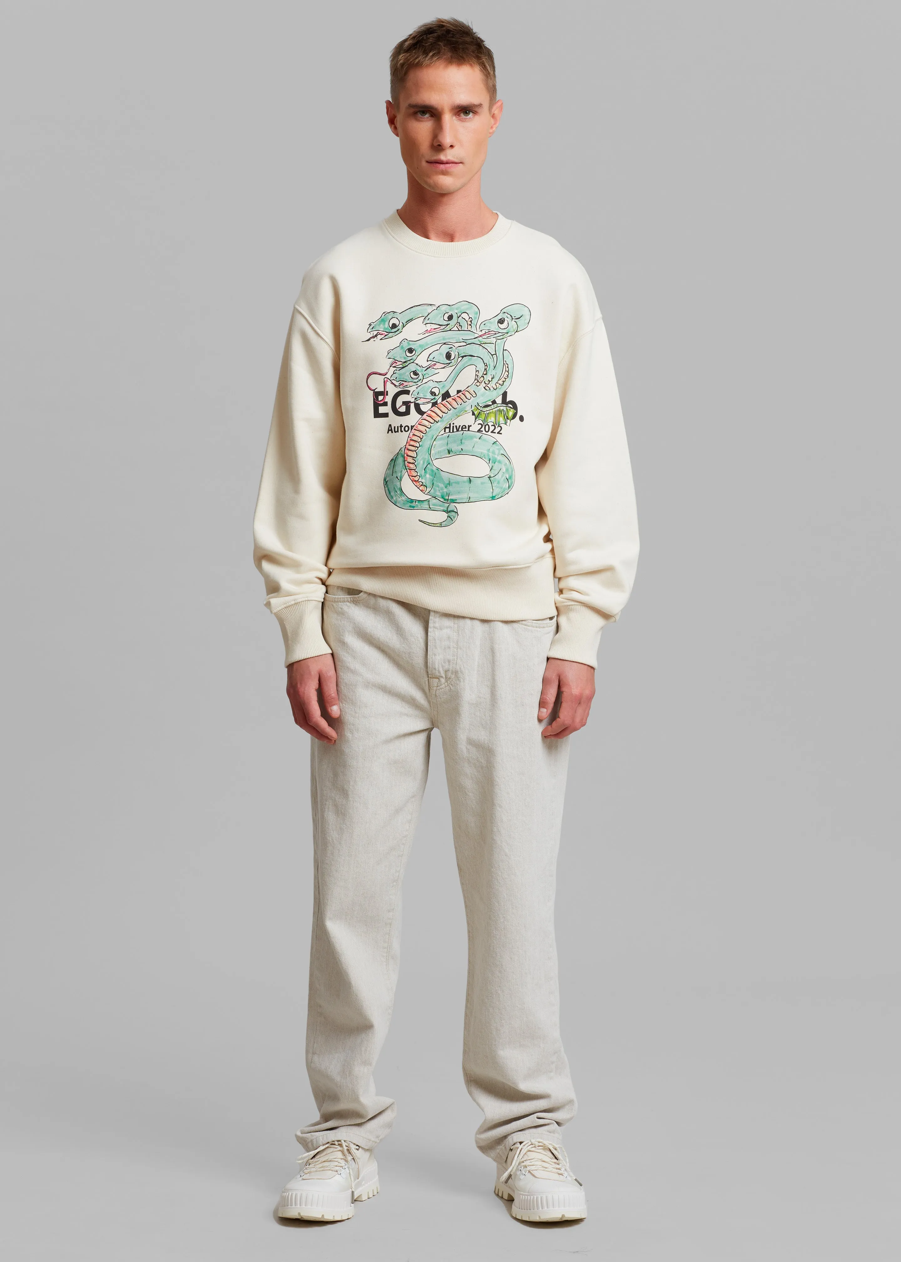 EGONLab Mascot Sweater - Natural Raw sold by Frankie Shop product image thumbnail 5