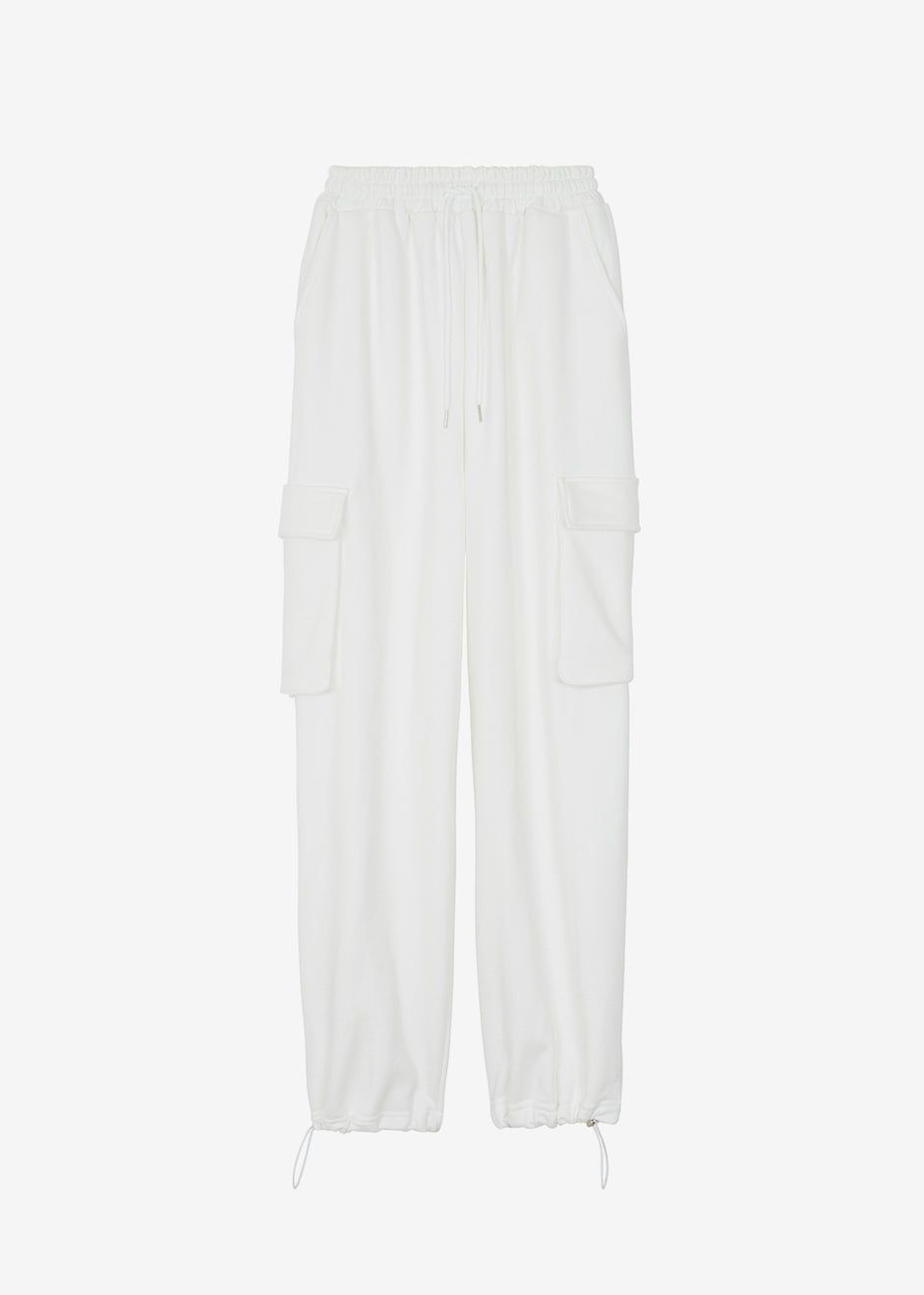 Chava Cargo Joggers - White sold by Frankie Shop product image thumbnail 6