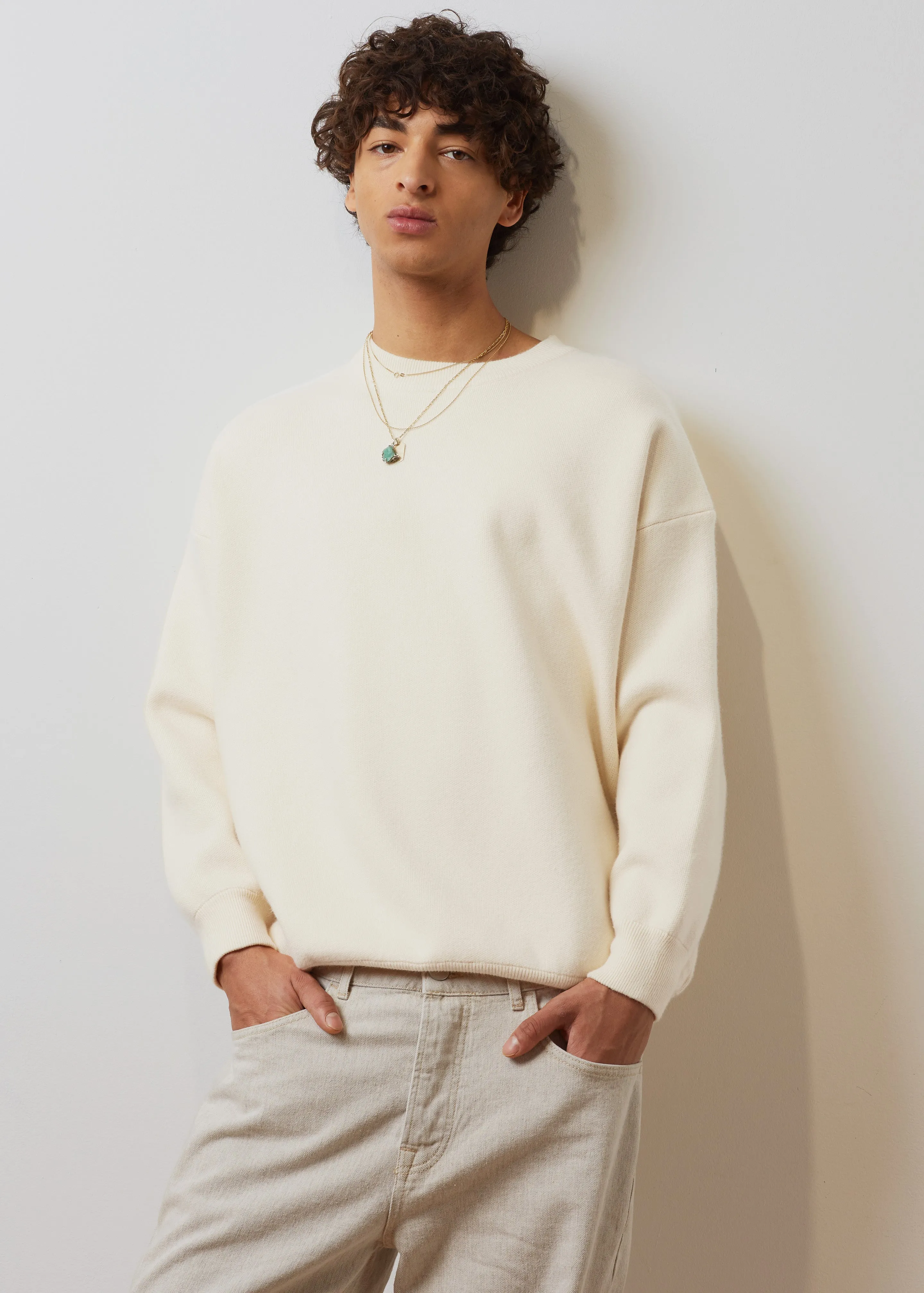 Arne Sweater - Cream sold by Frankie Shop product image thumbnail 2