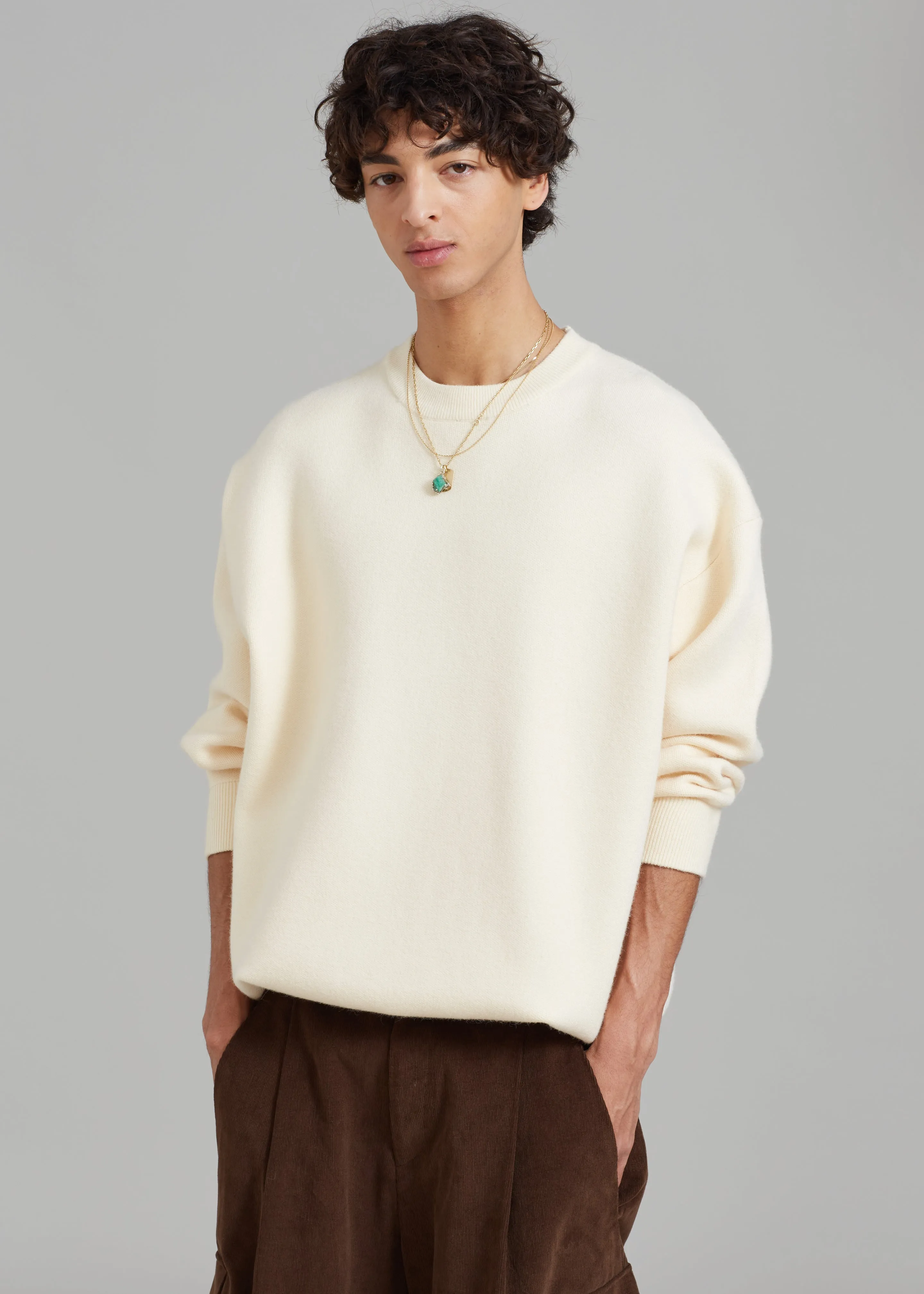 Arne Sweater - Cream sold by Frankie Shop