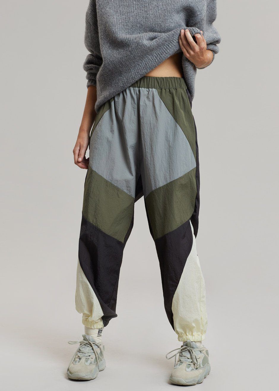 Kahlo Joggers - Green Combo sold by Frankie Shop product image thumbnail 10