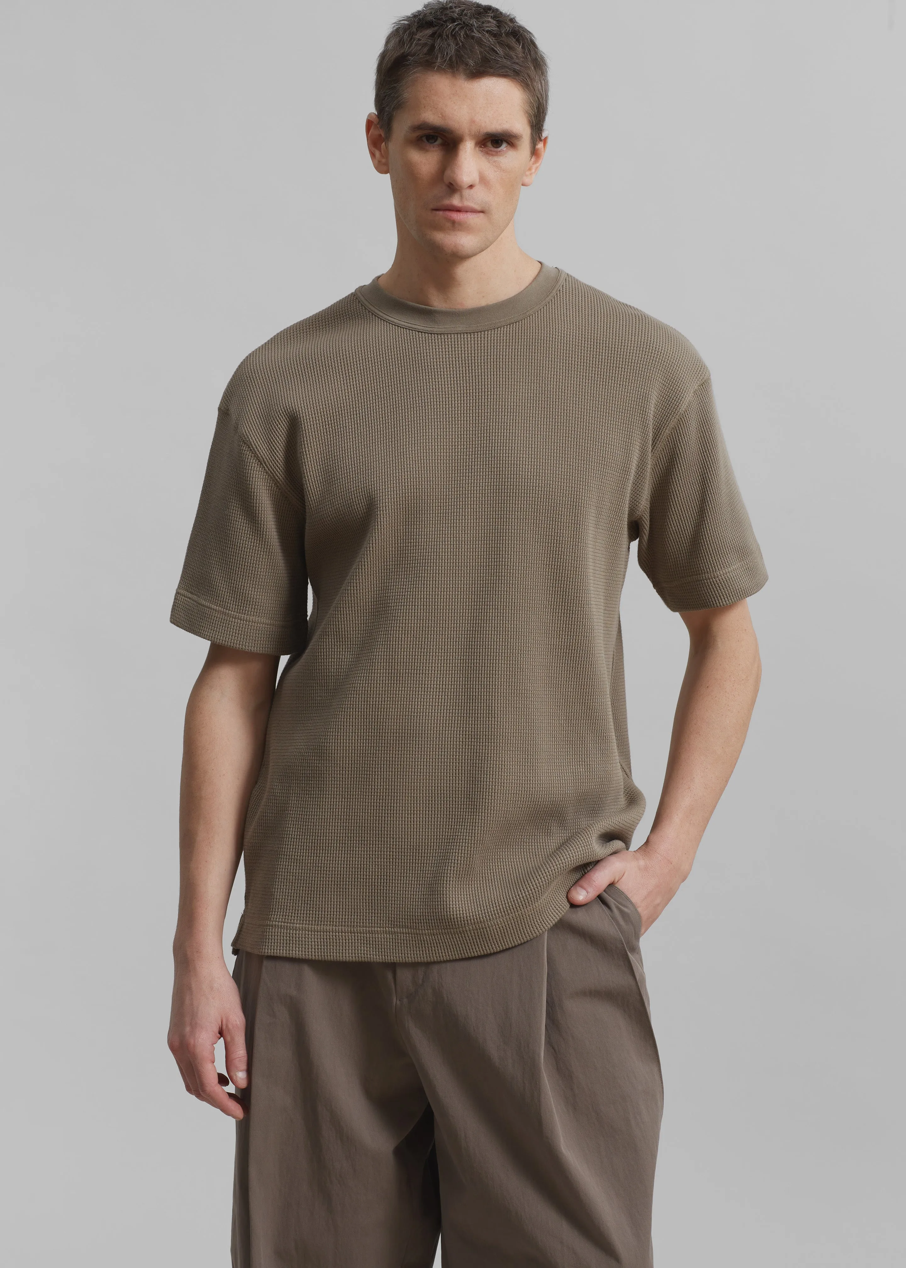 Samsøe Samsøe Josh T-Shirt - Fallen Rock sold by Frankie Shop