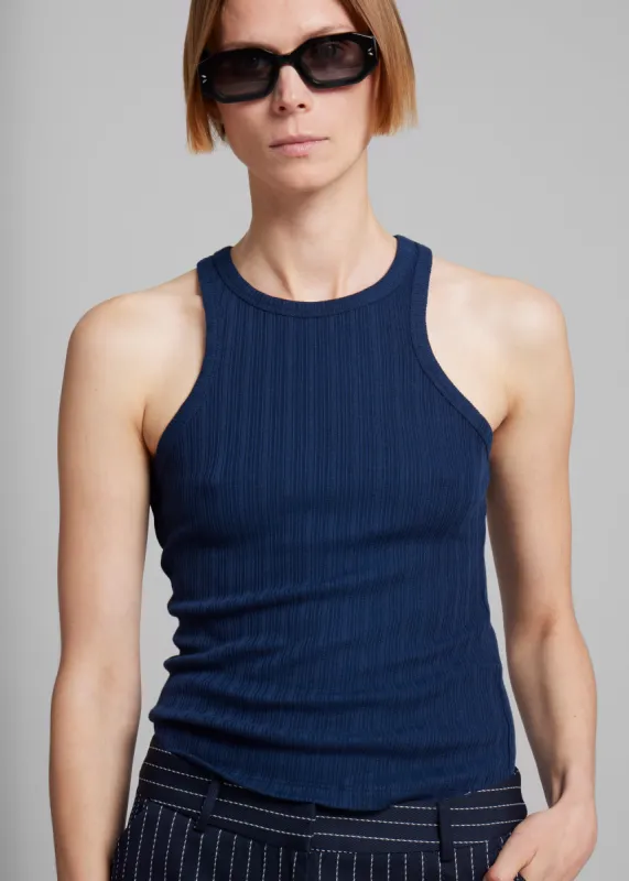 Samsøe Samsøe Sahelene Tank Top - Pageant Blue sold by Frankie Shop