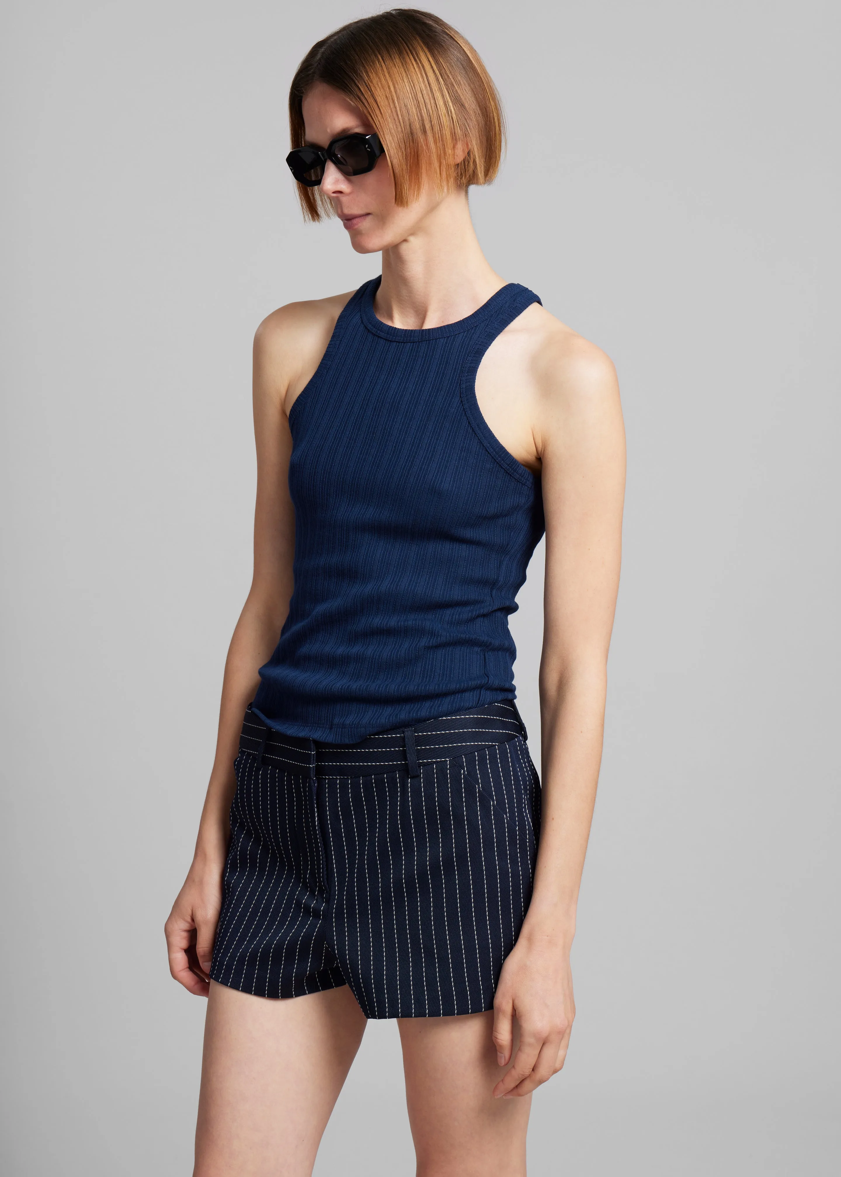 Samsøe Samsøe Sahelene Tank Top - Pageant Blue sold by Frankie Shop product image thumbnail 2
