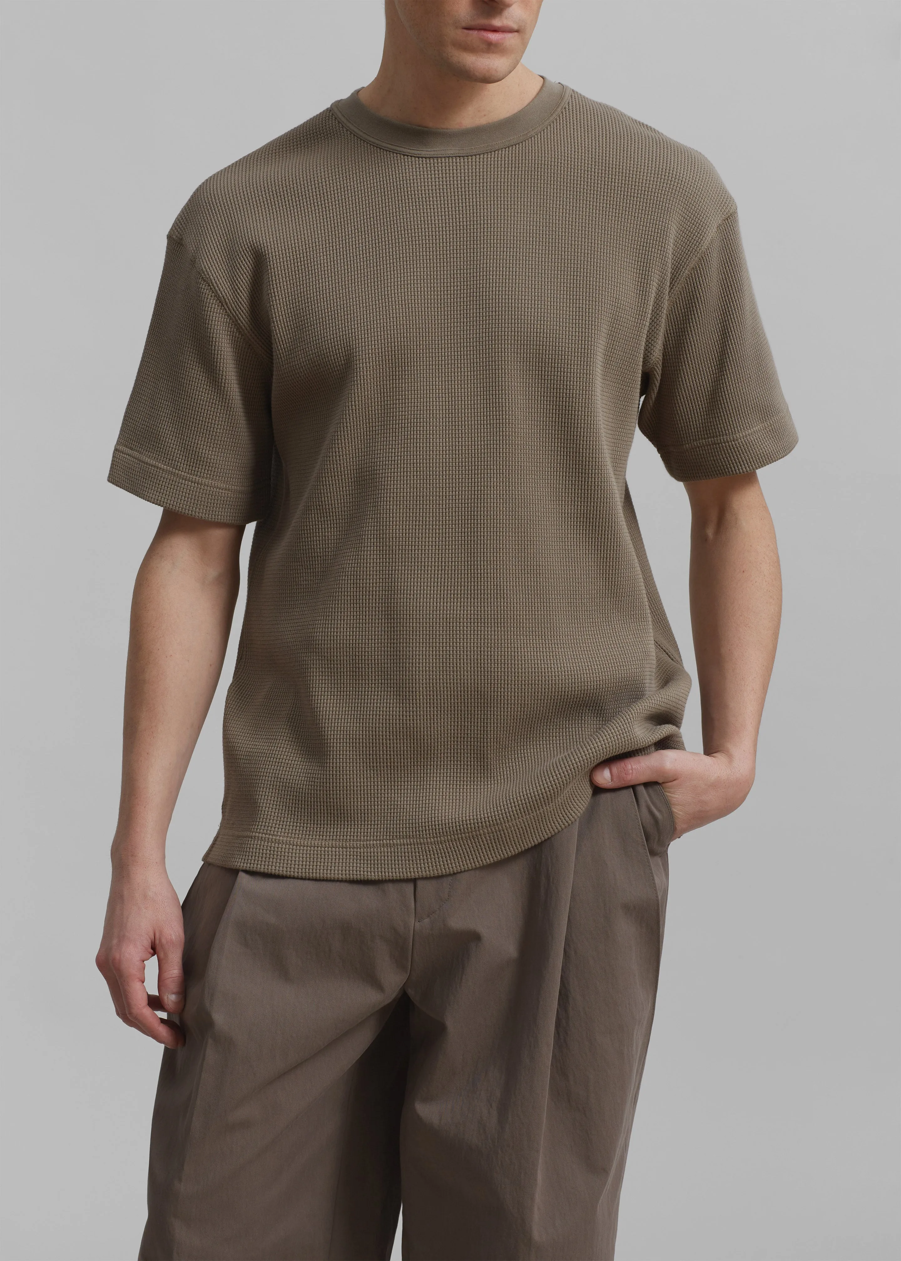 Samsøe Samsøe Josh T-Shirt - Fallen Rock sold by Frankie Shop product image thumbnail 3