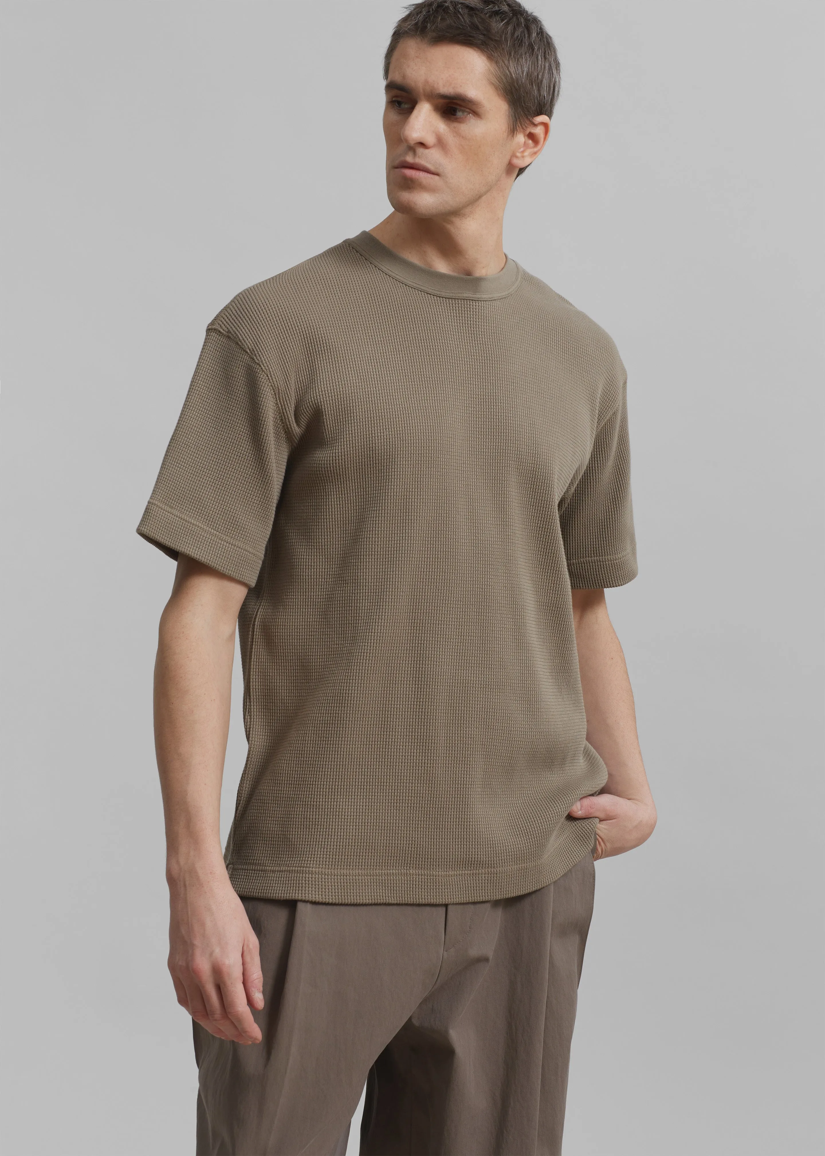 Samsøe Samsøe Josh T-Shirt - Fallen Rock sold by Frankie Shop product image thumbnail 5