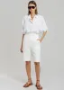 Tara Linen Pants - Off White sold by Frankie Shop