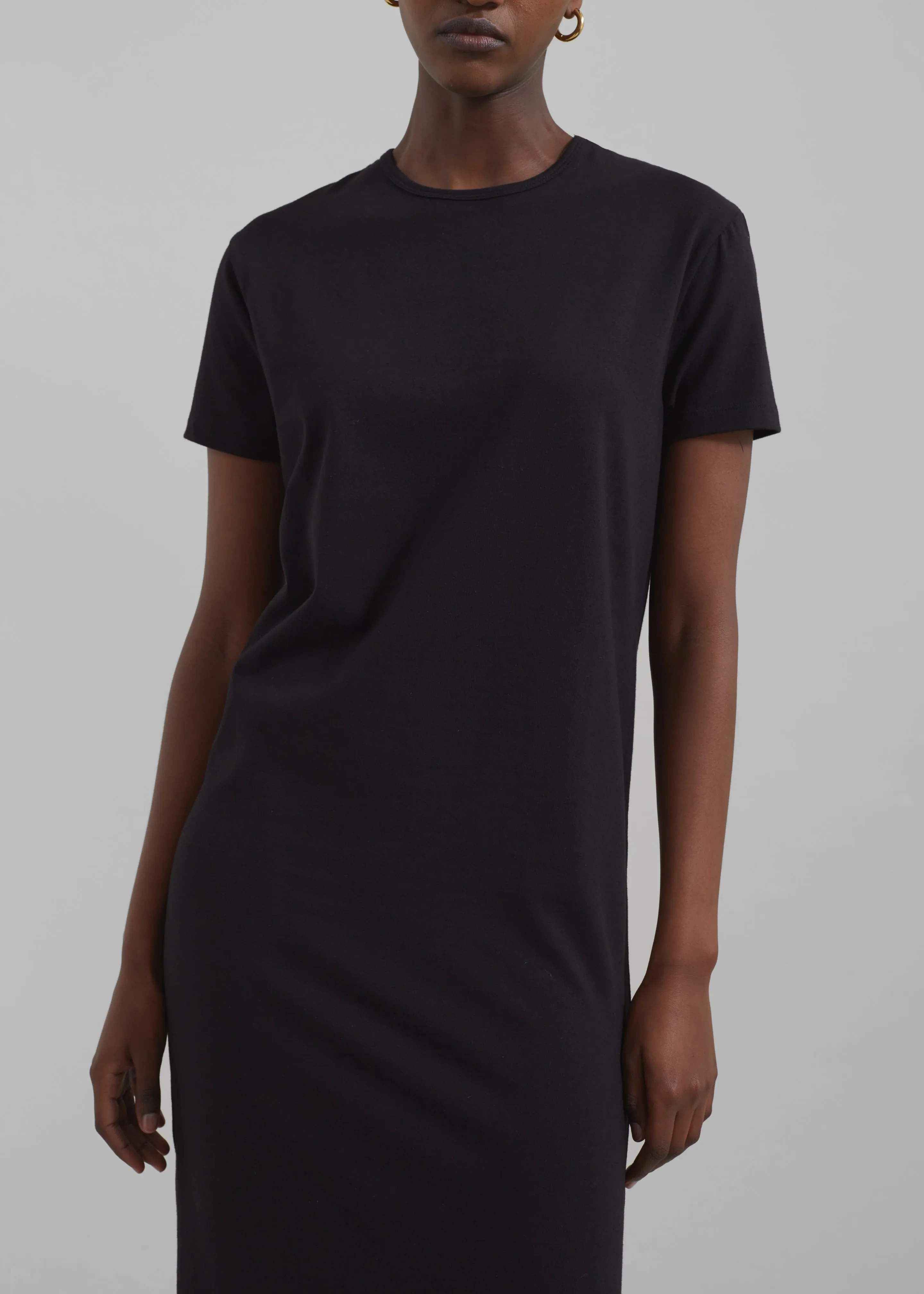 Maya T-Shirt Dress - Black sold by Frankie Shop product image thumbnail 3