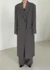 Charlotte Overcoat - Grey sold by Frankie Shop