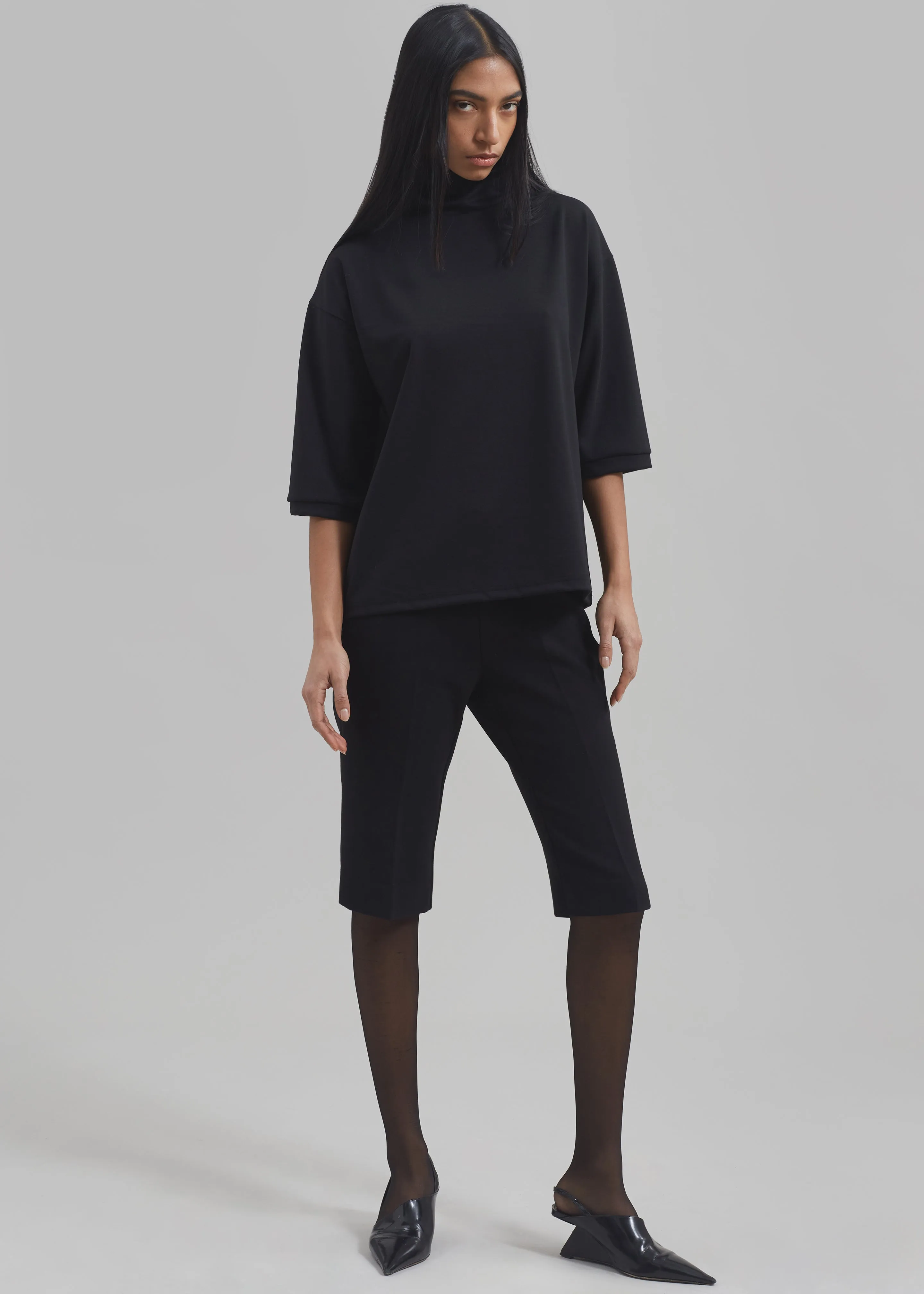 Shiloh Oversized Top - Black sold by Frankie Shop product image thumbnail 3