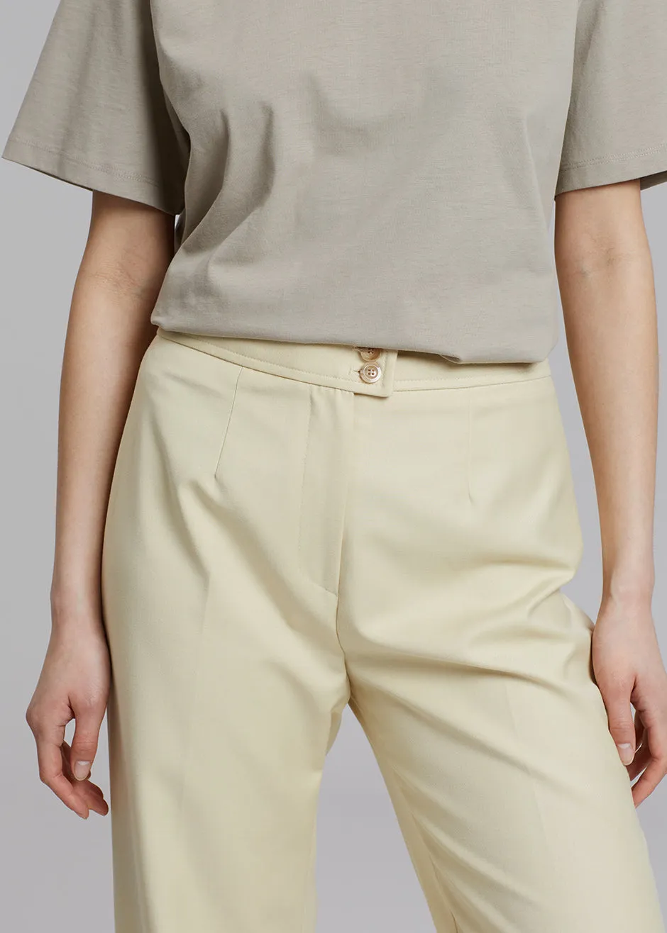 Tolko Pants - Pale Yellow sold by Frankie Shop product image thumbnail 5