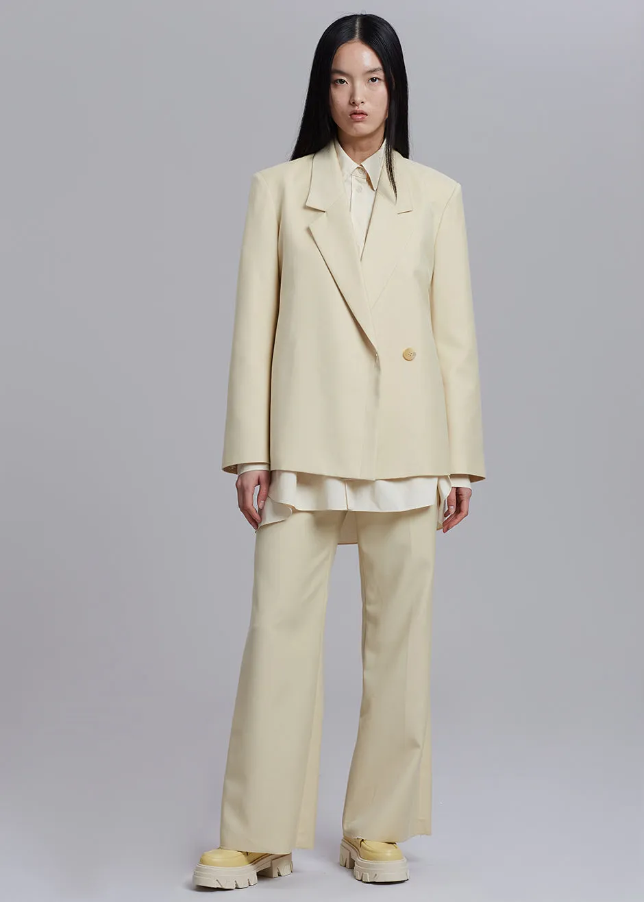 Tolko Pants - Pale Yellow sold by Frankie Shop product image thumbnail 3