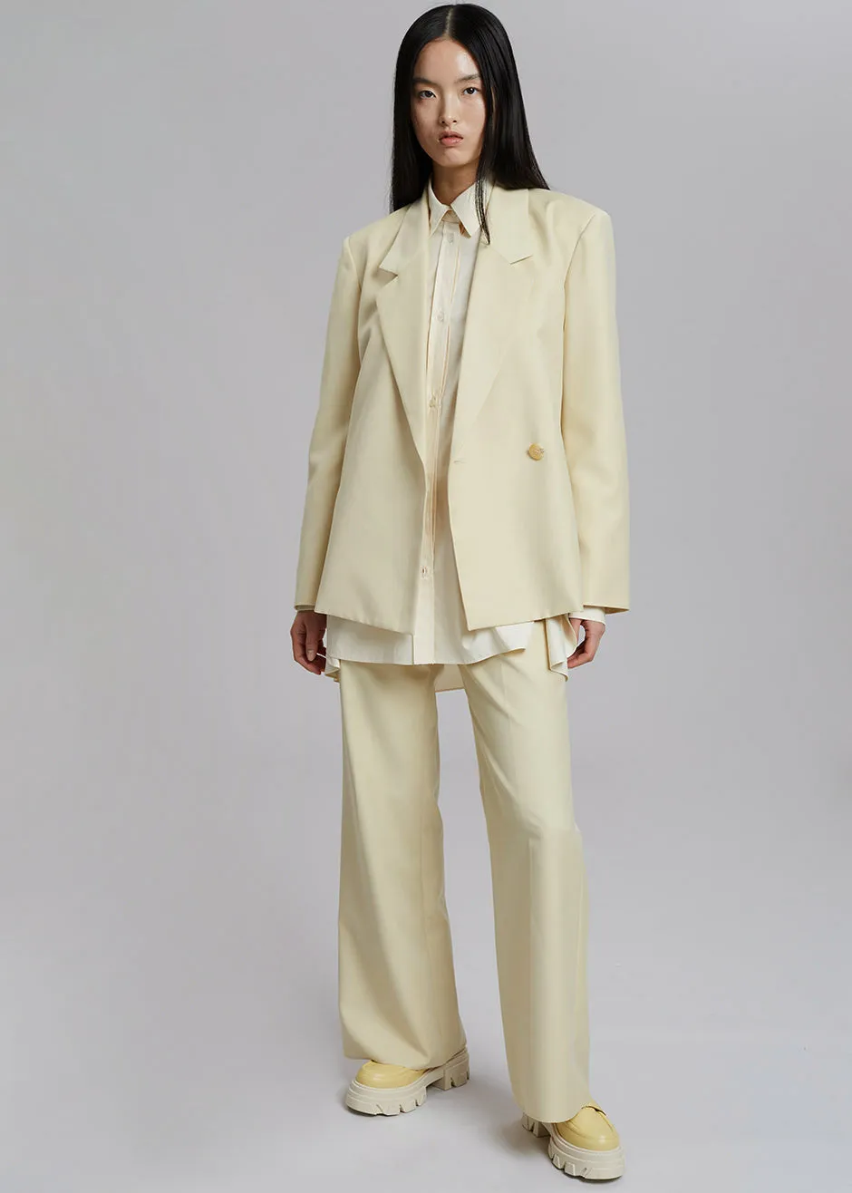 Tolko Pants - Pale Yellow sold by Frankie Shop product image thumbnail 4