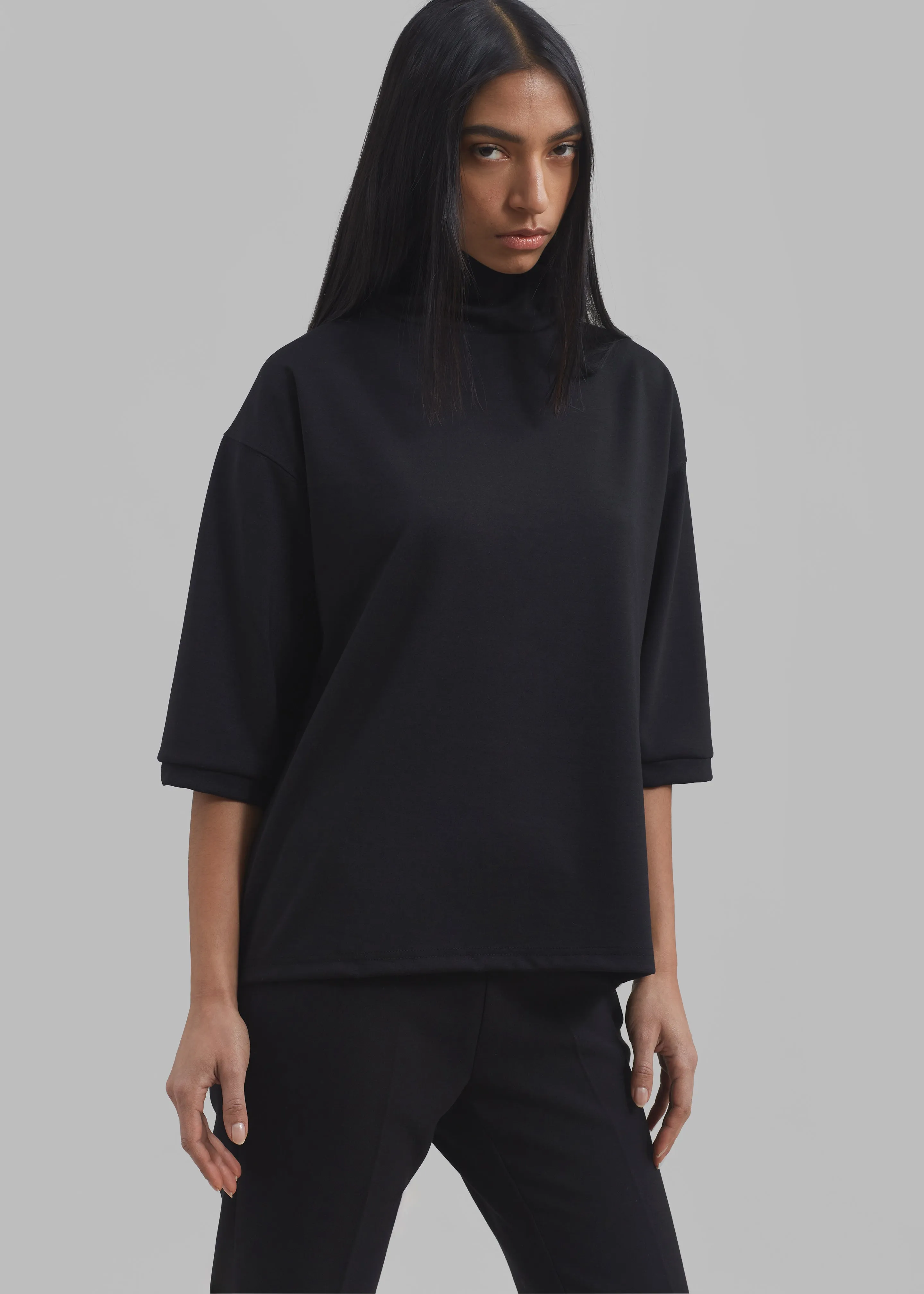 Shiloh Oversized Top - Black sold by Frankie Shop product image thumbnail 2