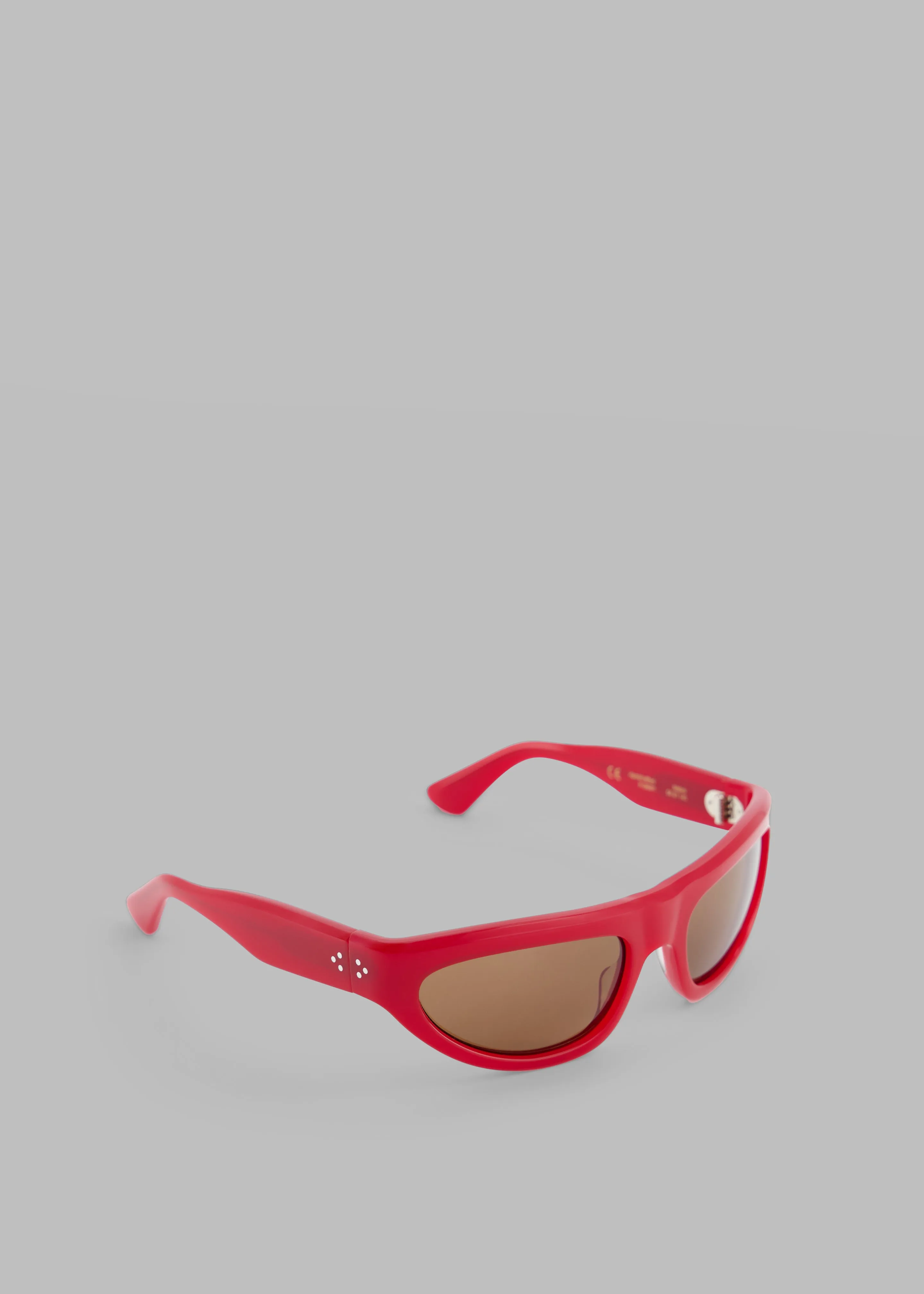 Port Tanger Malick Sunglasses - Incense Red Acetate/Tobacco Lens sold by Frankie Shop product image thumbnail 3