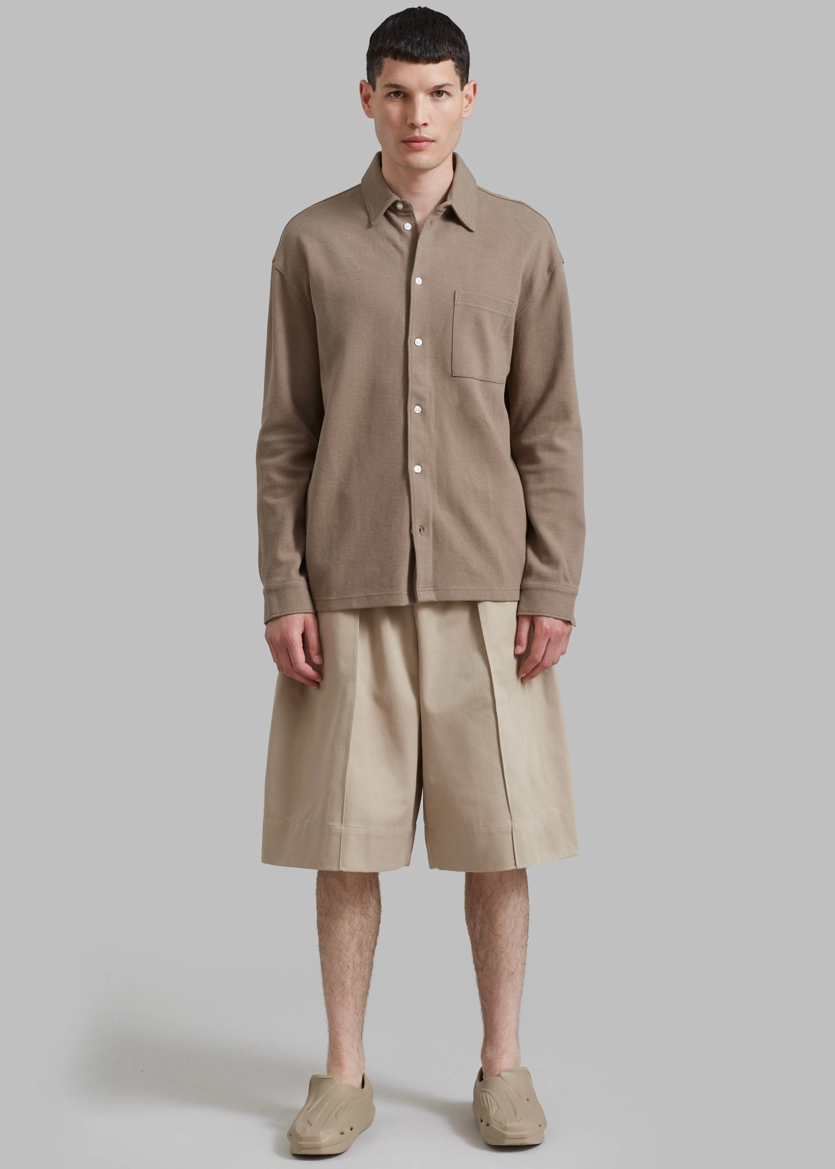 Samsøe Samsøe Poul Shirt - Brindle sold by Frankie Shop product image thumbnail 3