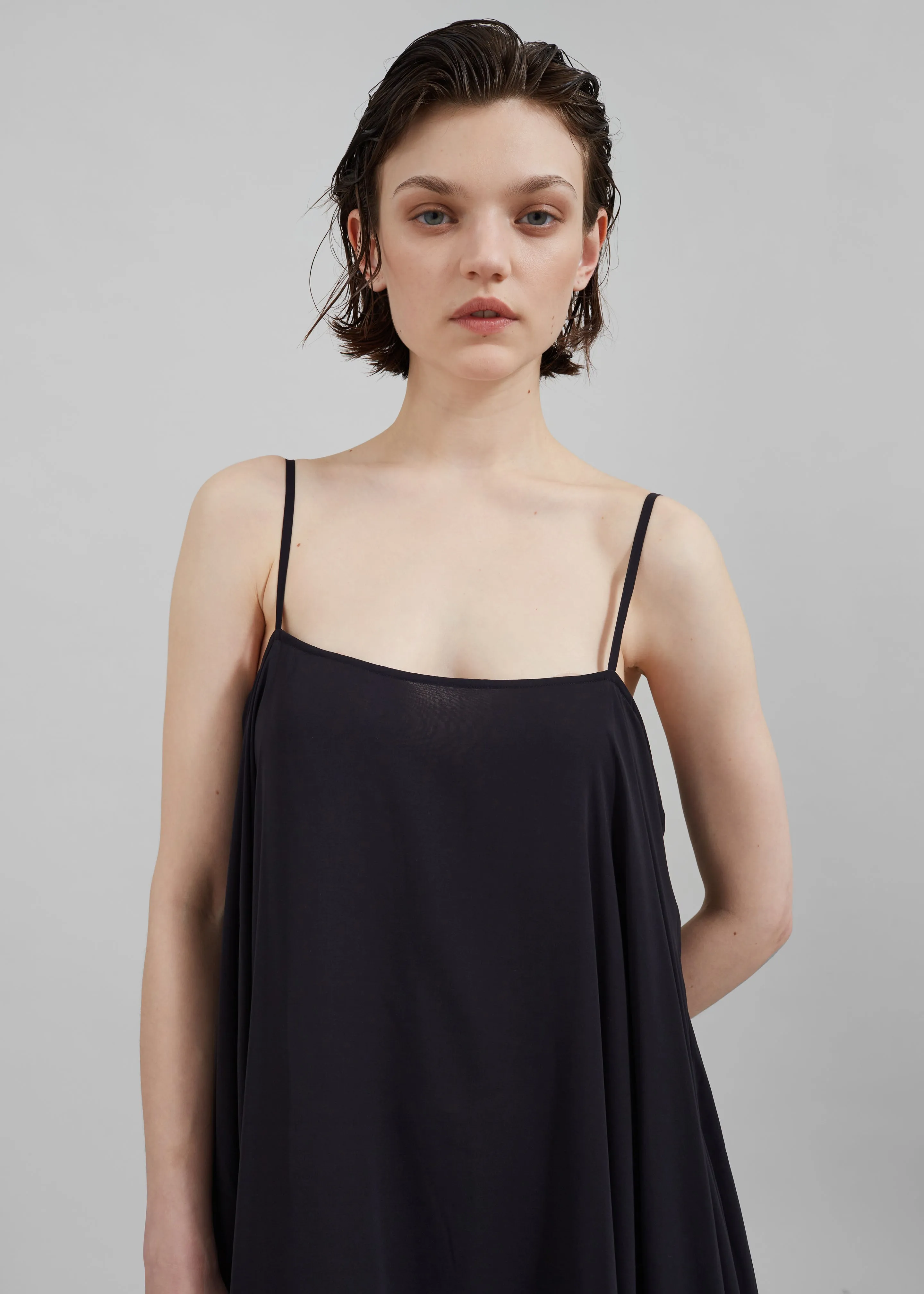 Rotate Chiffon Maxi Wide Dress - Black sold by Frankie Shop product image thumbnail 4