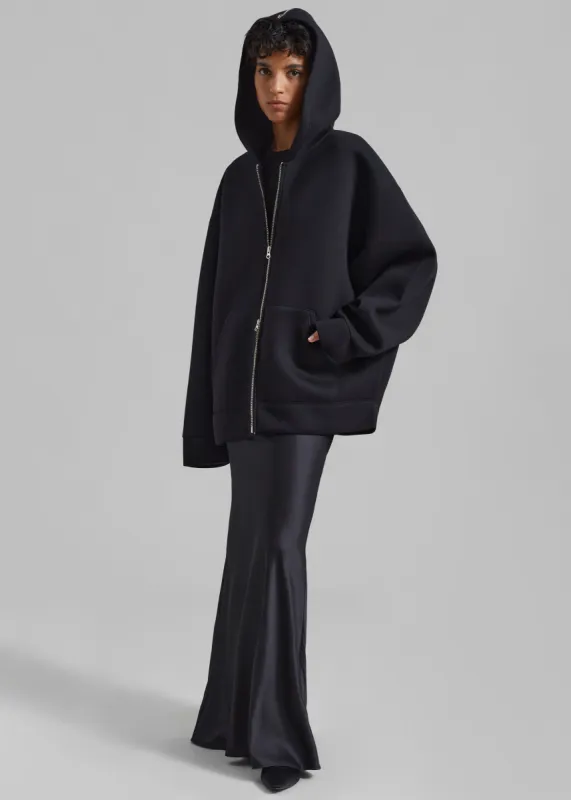 Denton Oversized Hoodie - Black sold by Frankie Shop