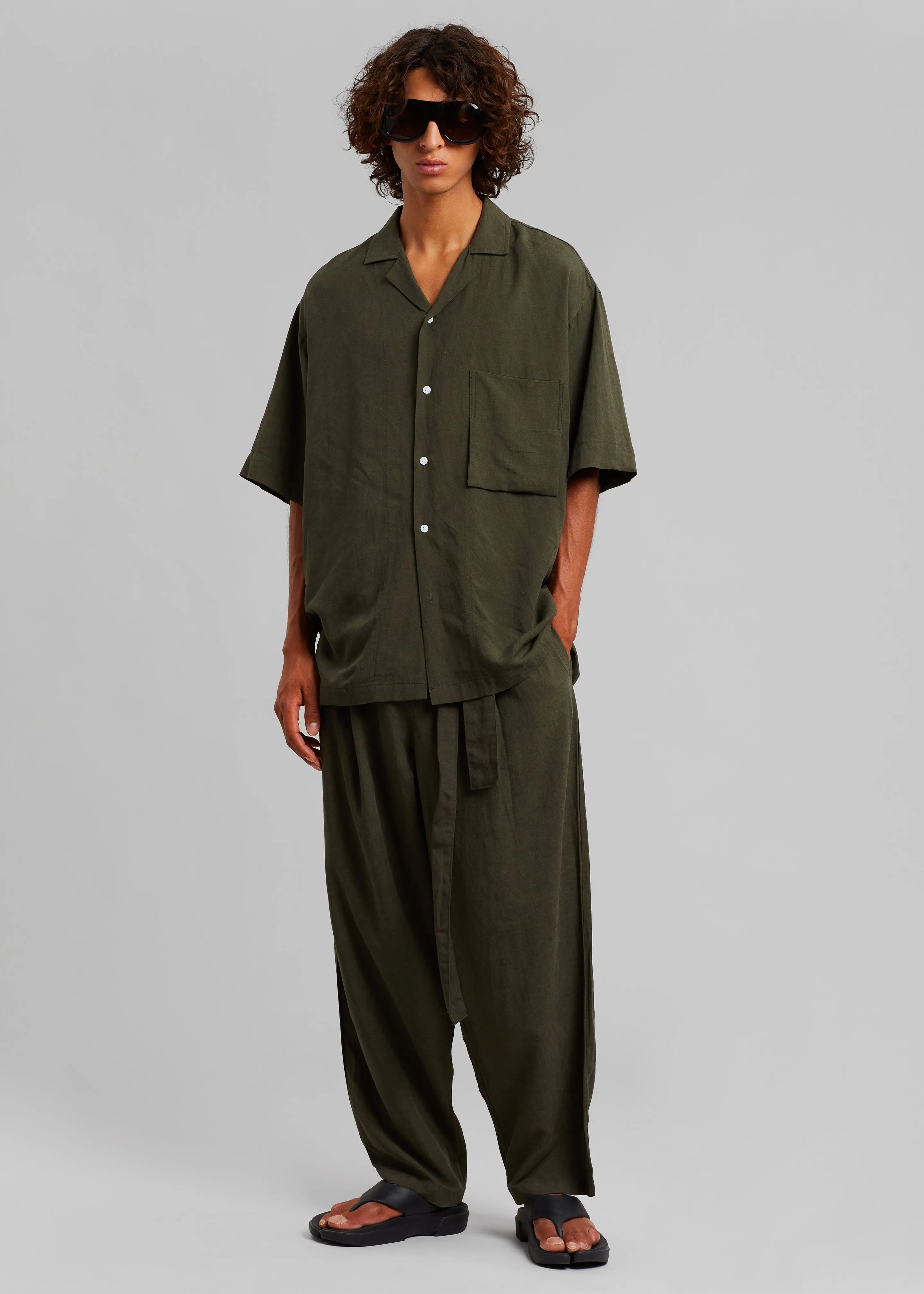 Georg Puch Pants - Olive sold by Frankie Shop product image thumbnail 3