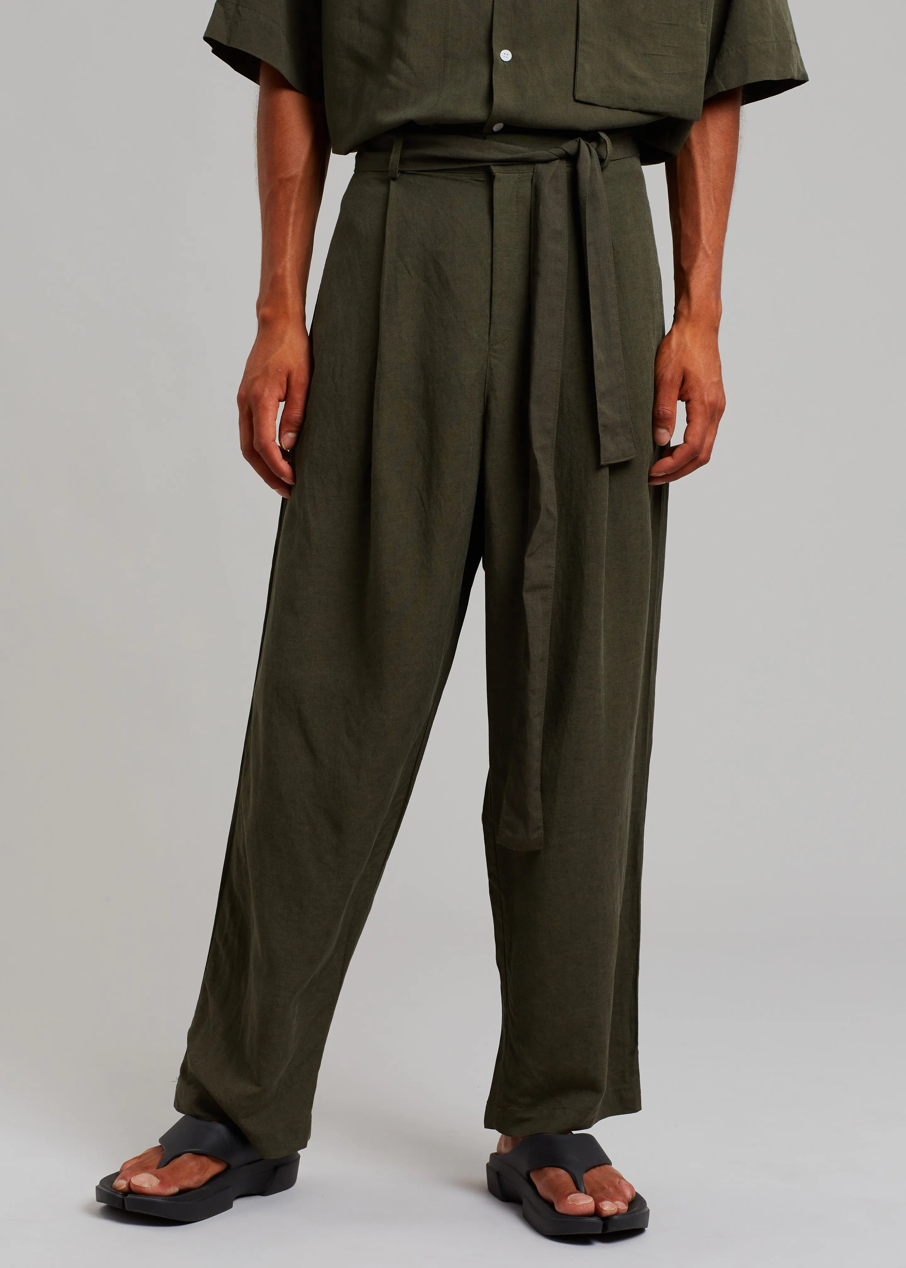 Georg Puch Pants - Olive sold by Frankie Shop