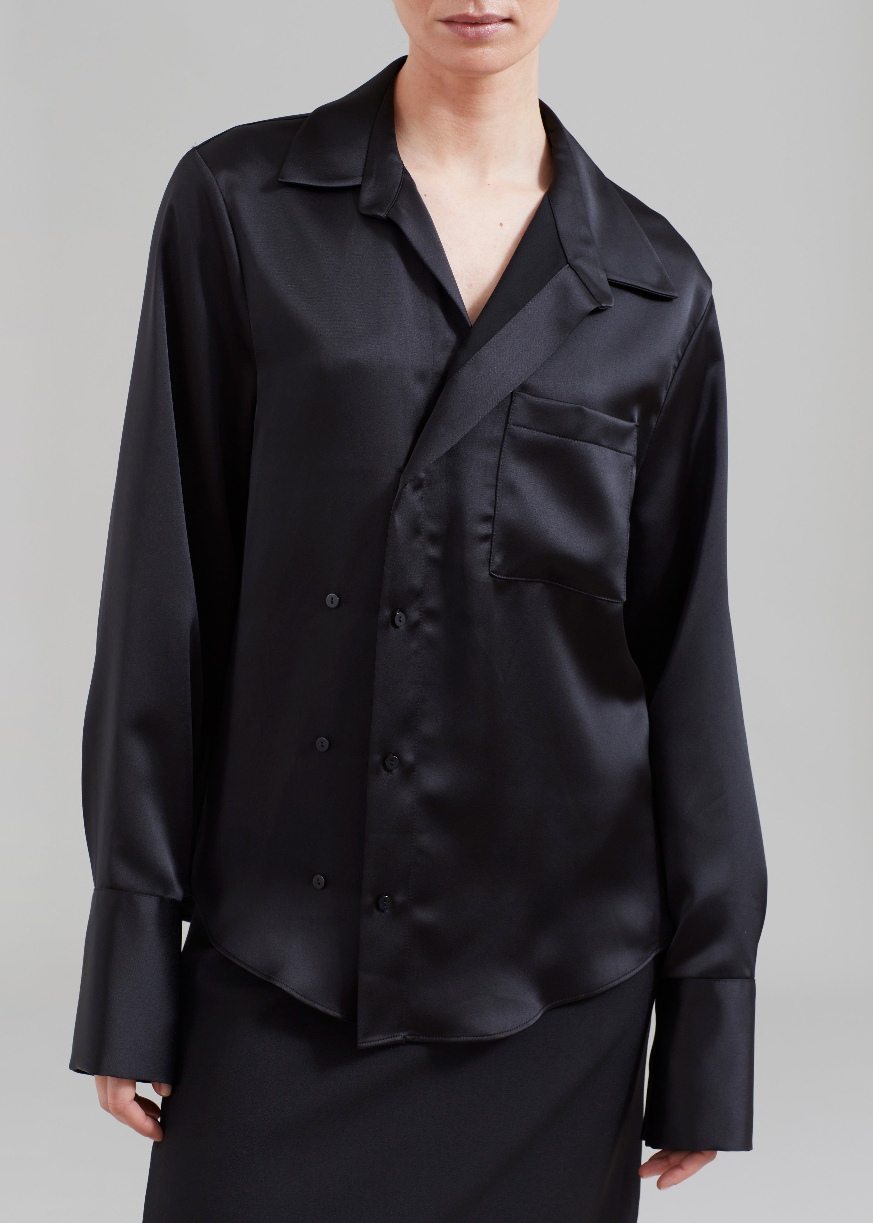 Sree Silky Shirt - Black sold by Frankie Shop product image thumbnail 2