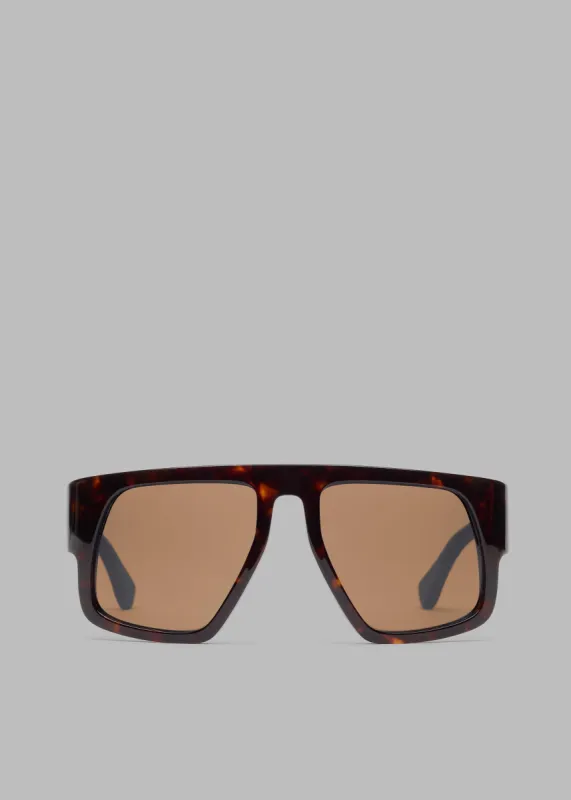 Port Tanger Luna Sunglasses - Myrrh Acetate/Tobacco Lens sold by Frankie Shop