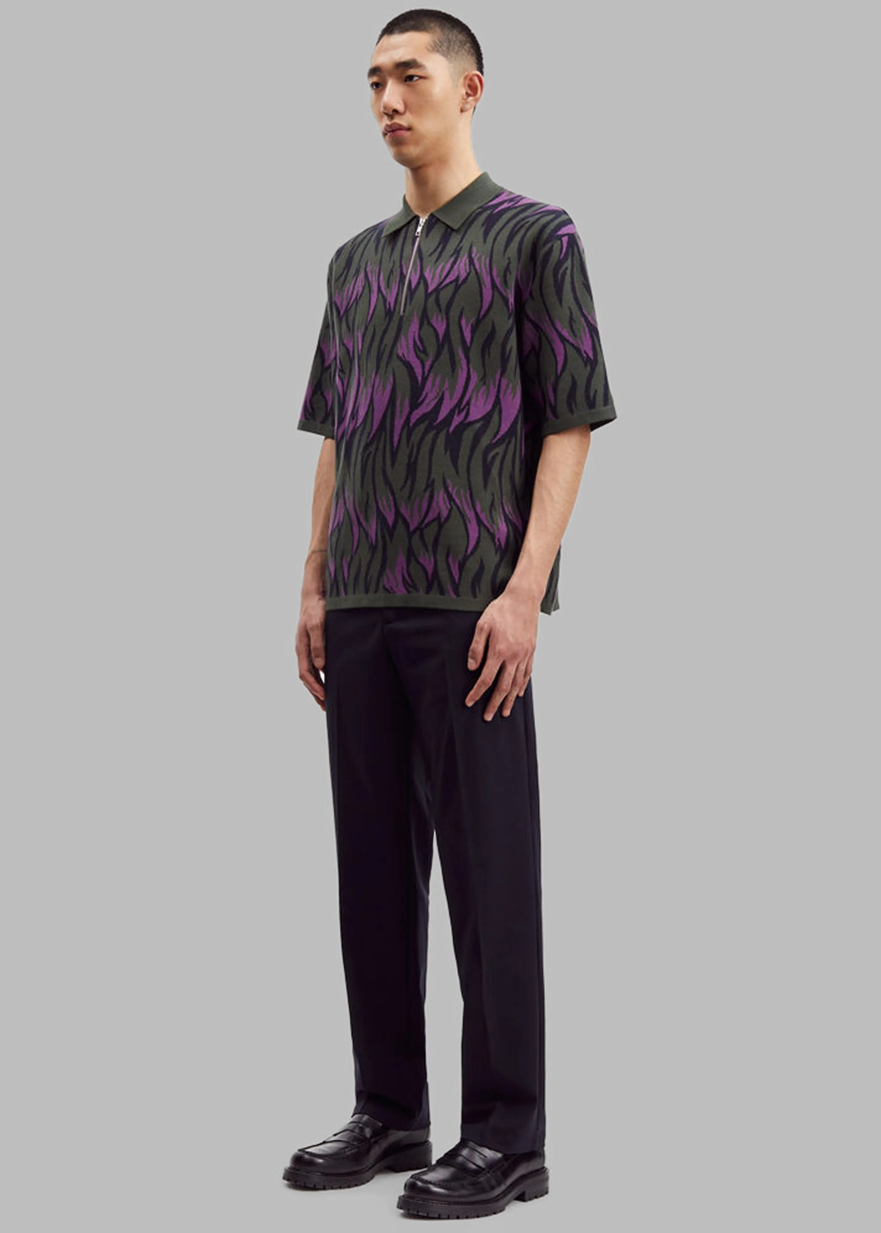 Samsøe Samsøe Garam Polo - Sunset Flame sold by Frankie Shop product image thumbnail 4