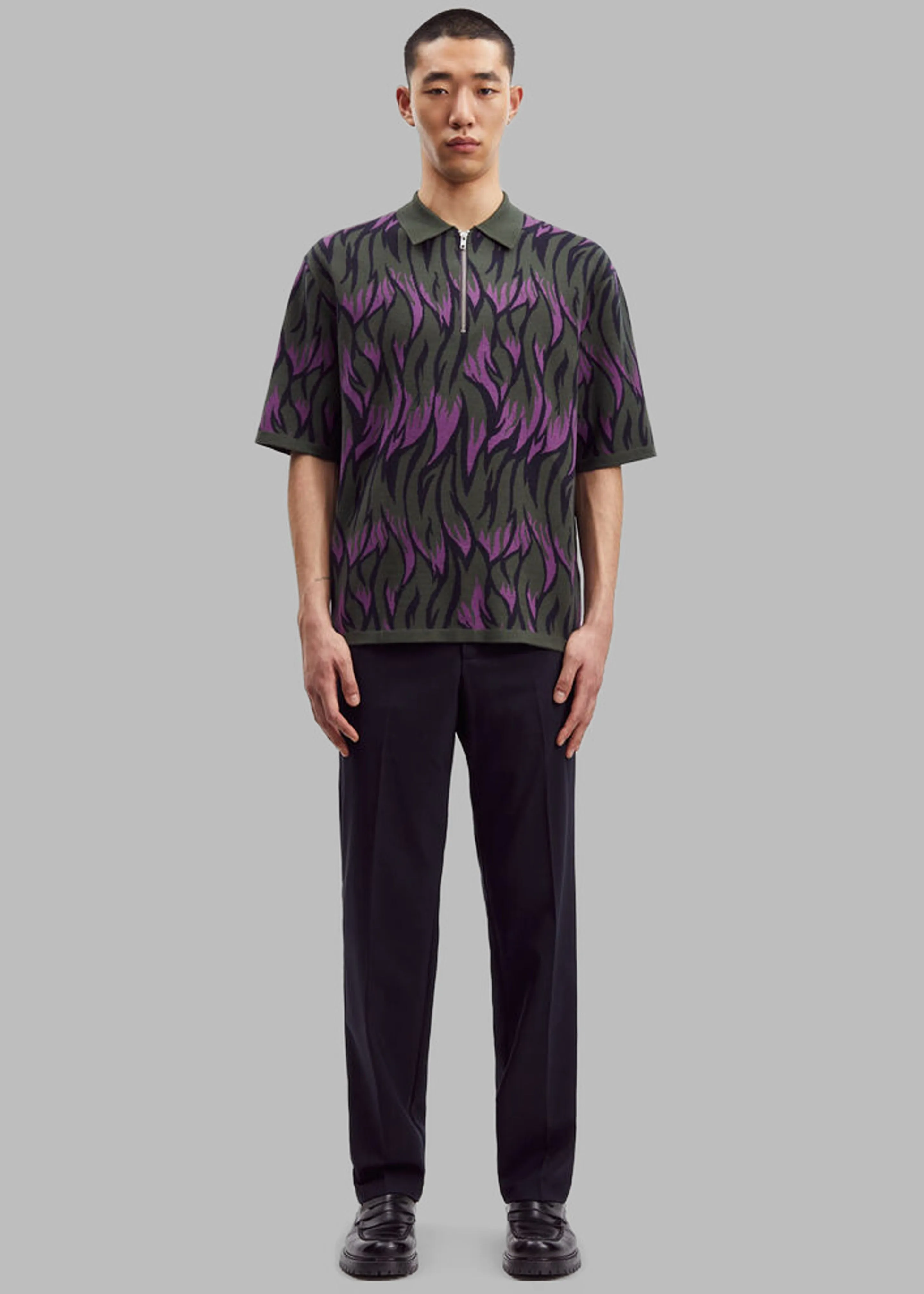 Samsøe Samsøe Garam Polo - Sunset Flame sold by Frankie Shop product image thumbnail 3