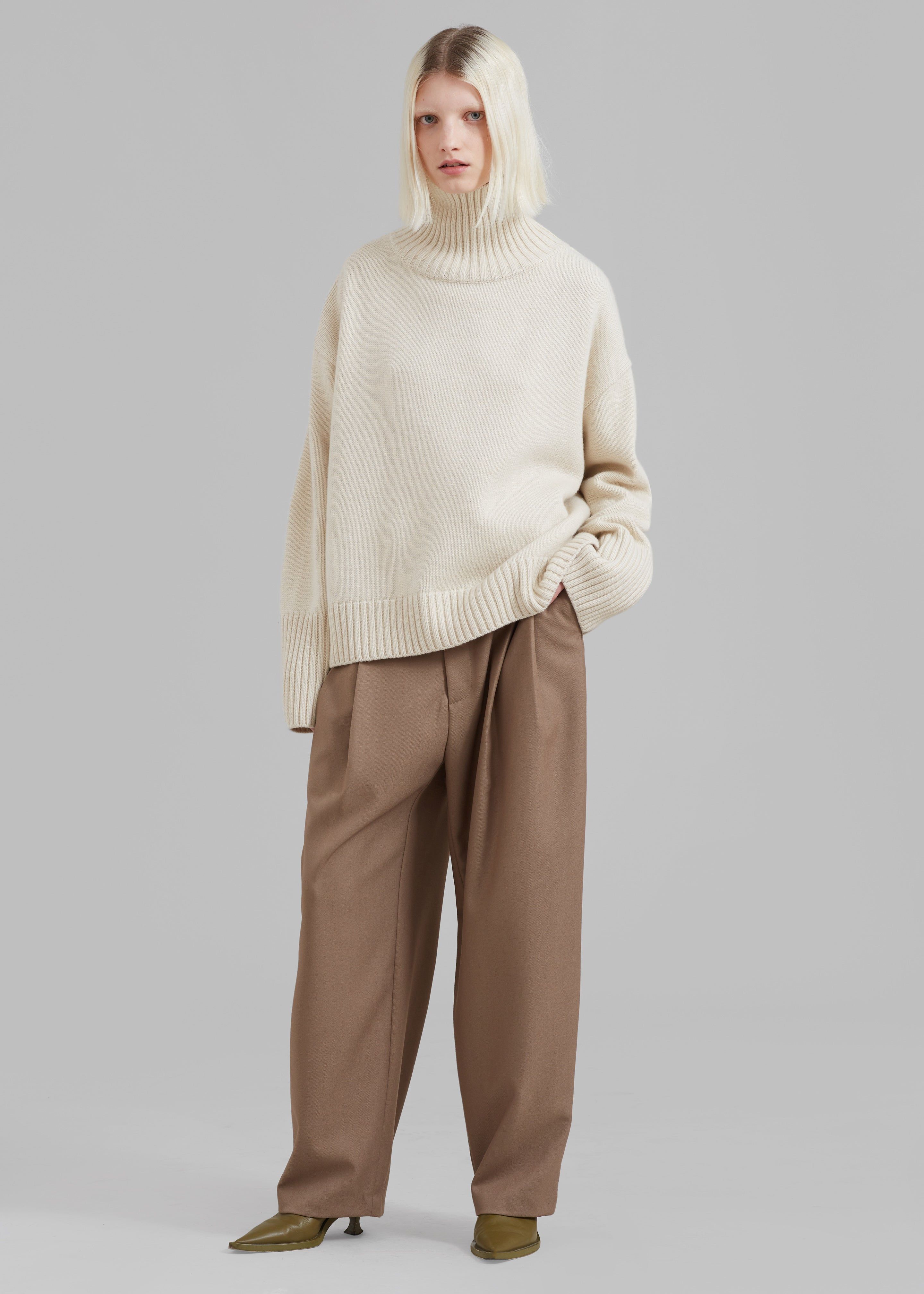 Liana Open Back Sweater - Vanilla sold by Frankie Shop product image thumbnail 5