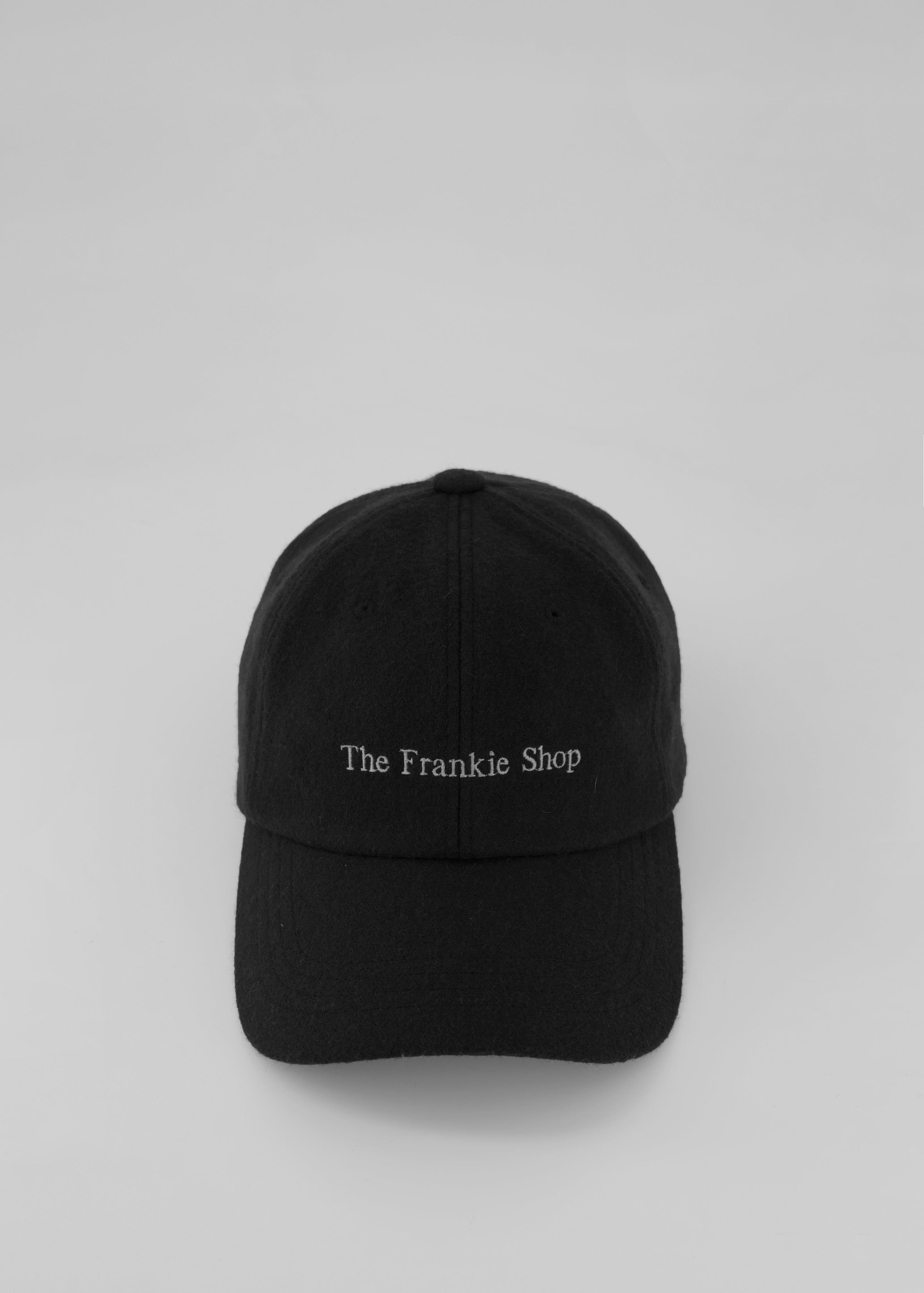 Frankie Wool Baseball Cap - Black sold by Frankie Shop