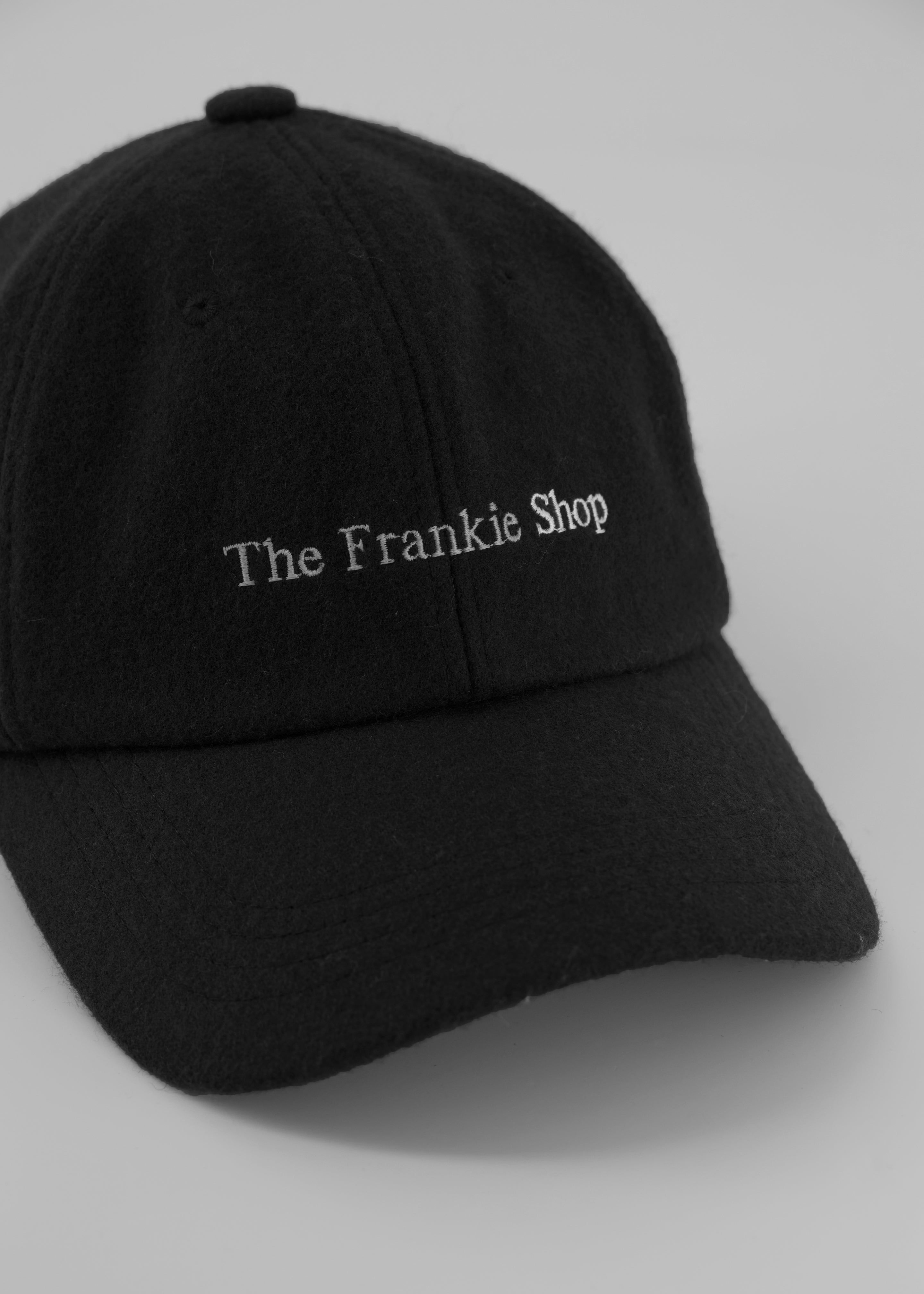 Frankie Wool Baseball Cap - Black sold by Frankie Shop product image thumbnail 3