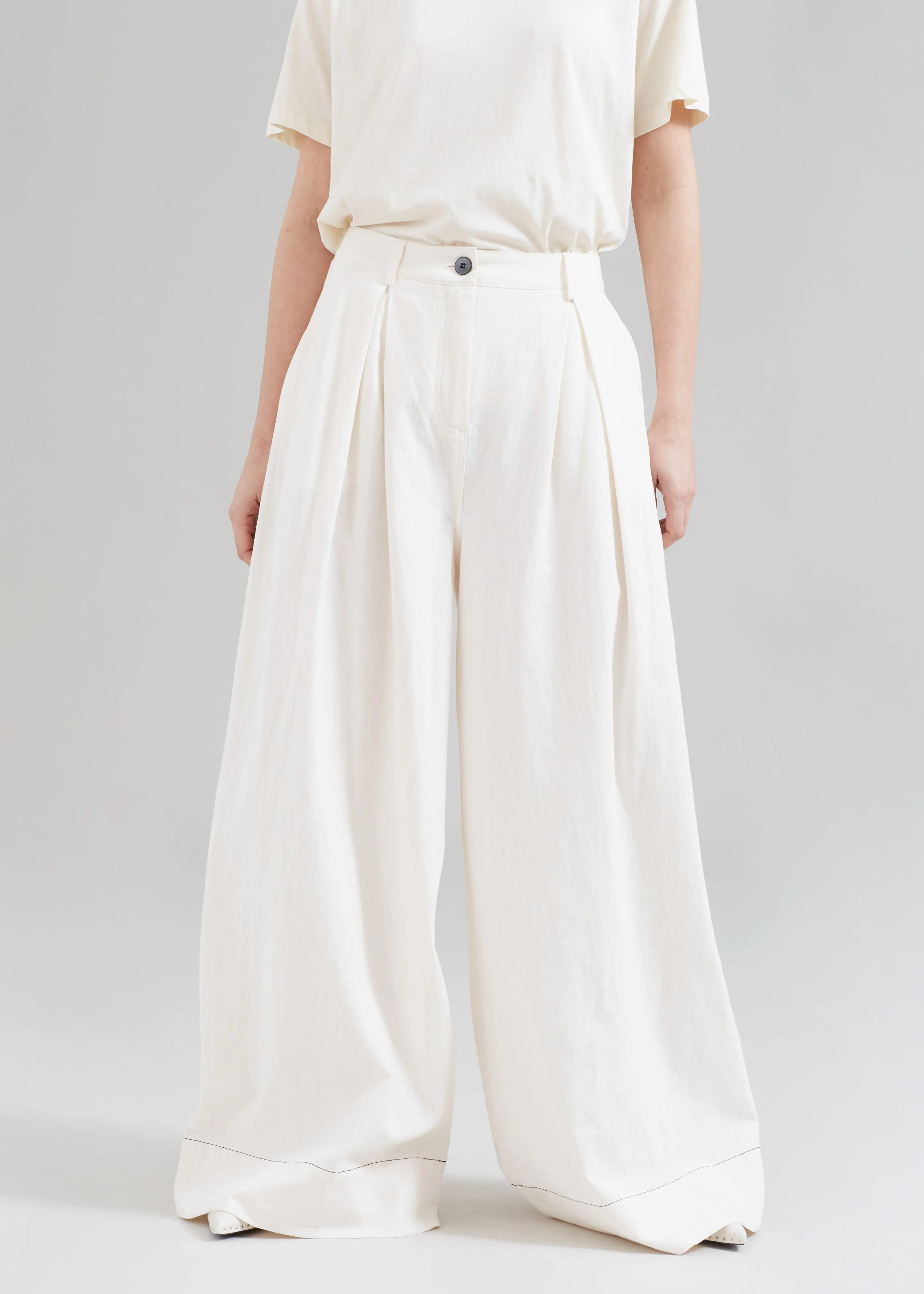 The Garment Ankara Pants - Cream sold by Frankie Shop product image thumbnail 5