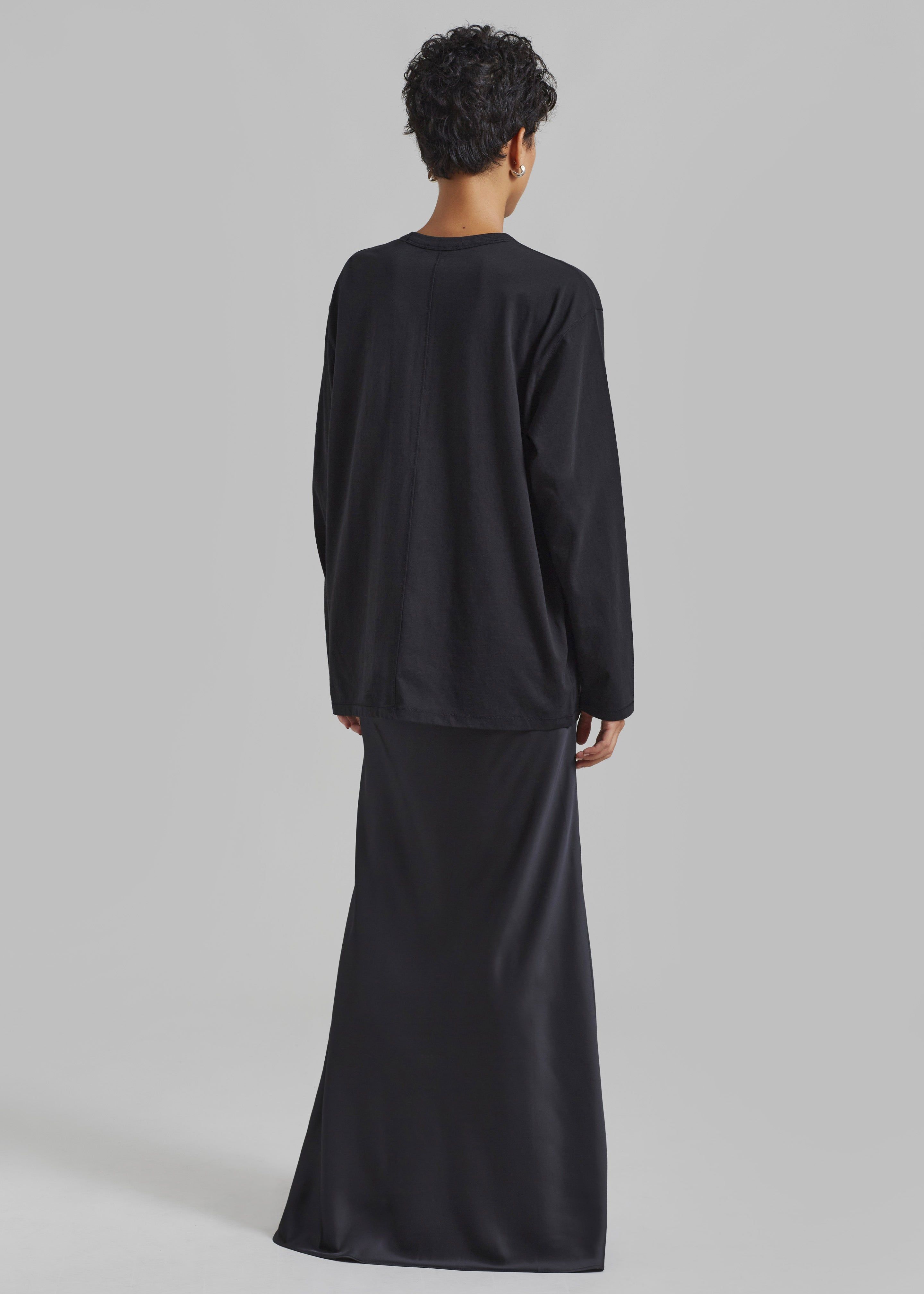 ROTATE Drapy Maxi Skirt - Black sold by Frankie Shop product image thumbnail 6