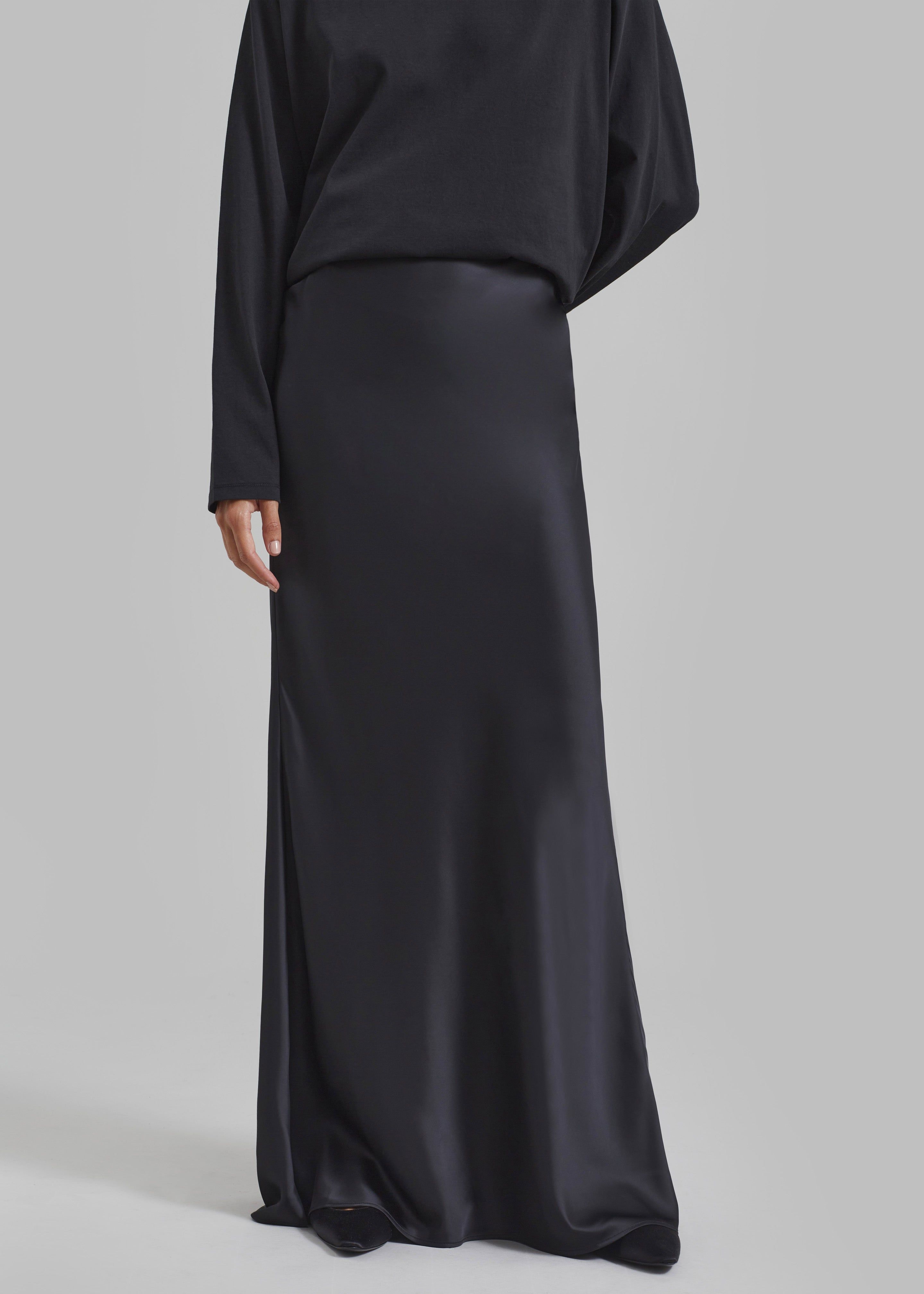 ROTATE Drapy Maxi Skirt - Black sold by Frankie Shop product image thumbnail 2