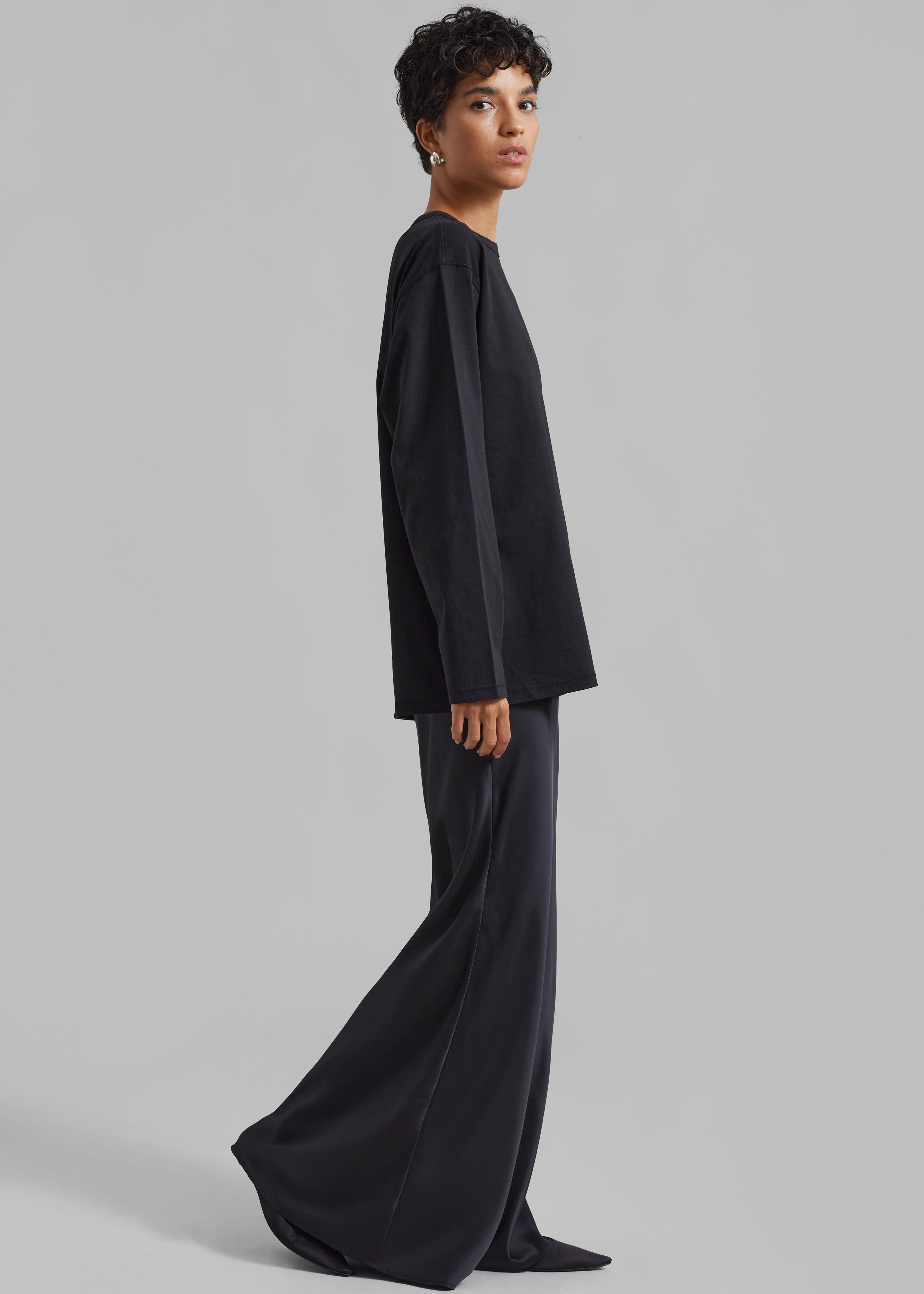 ROTATE Drapy Maxi Skirt - Black sold by Frankie Shop product image thumbnail 3