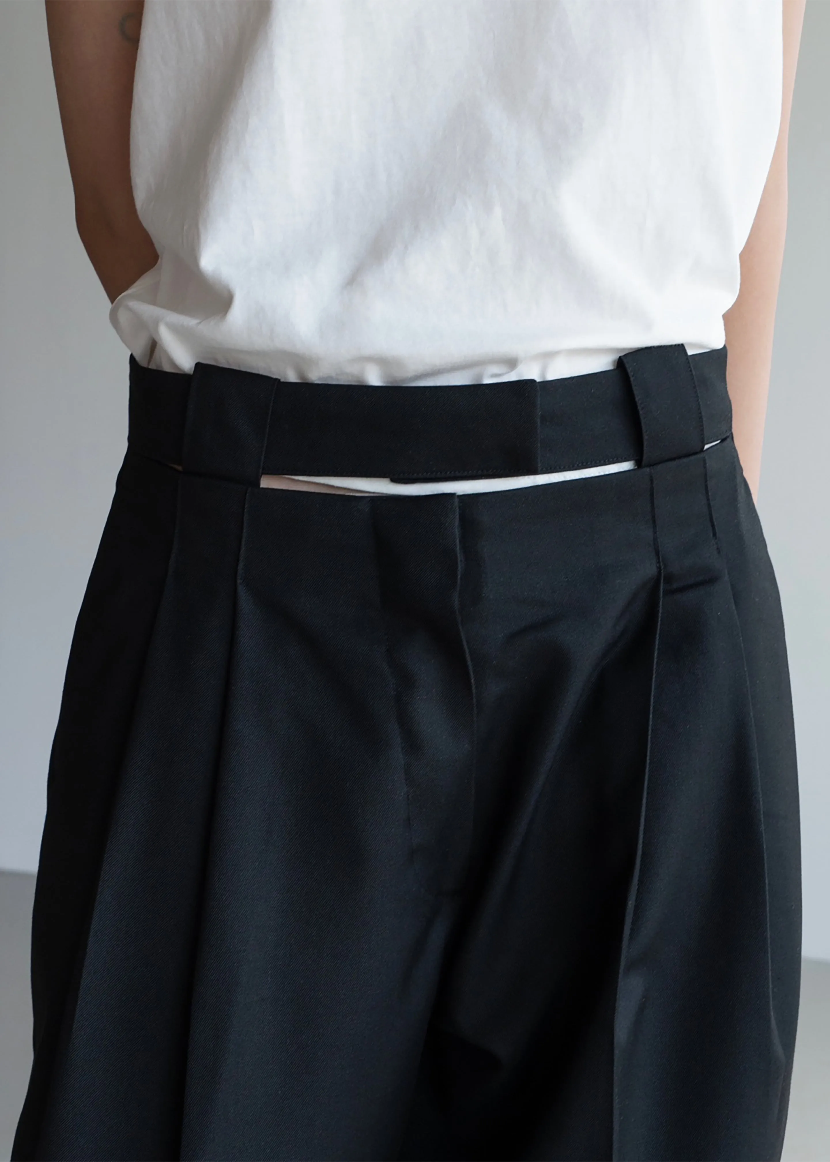 Tate Trousers - Black sold by Frankie Shop product image thumbnail 2