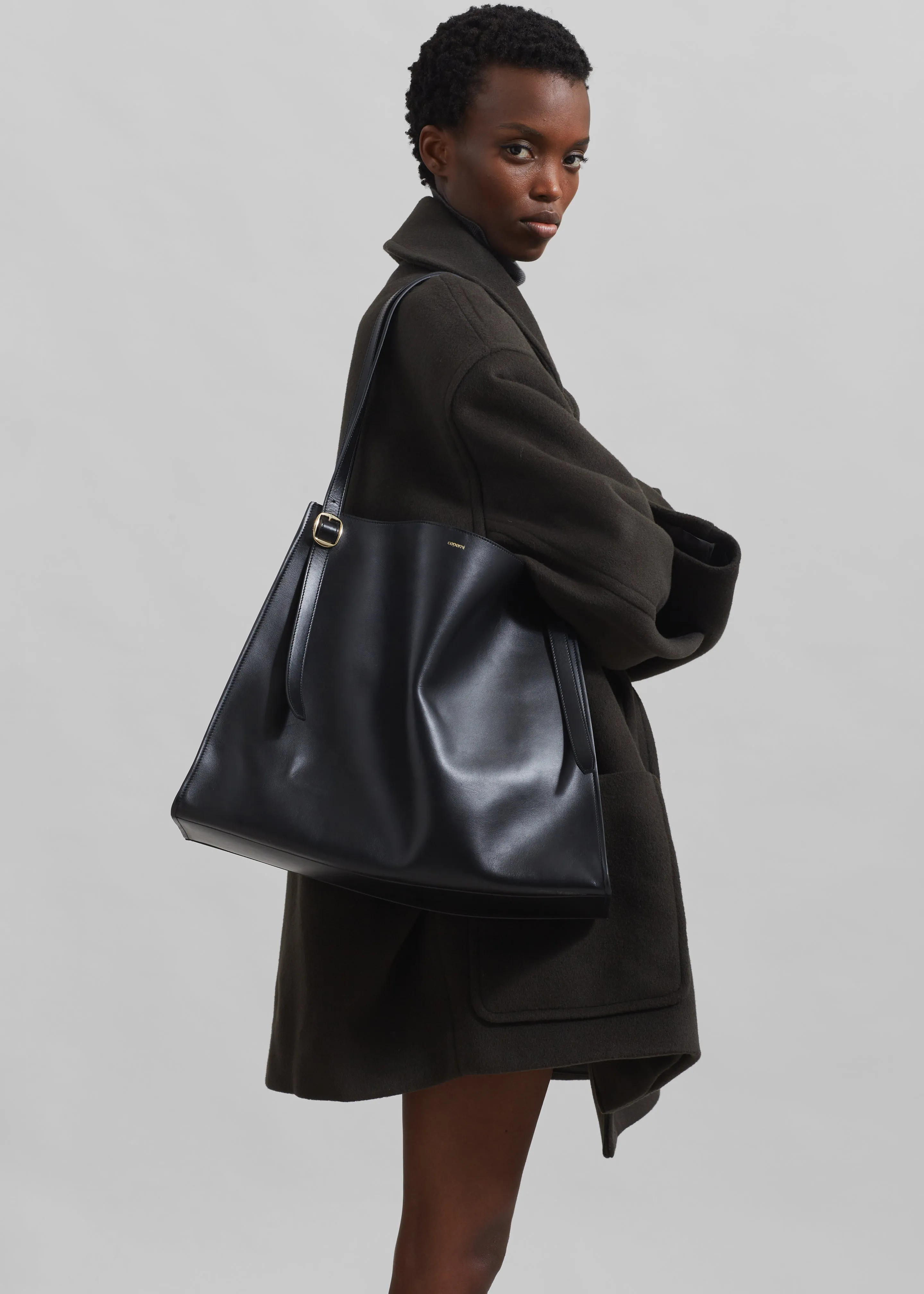 Coperni Belt Tote Bag - Black sold by Frankie Shop product image thumbnail 3