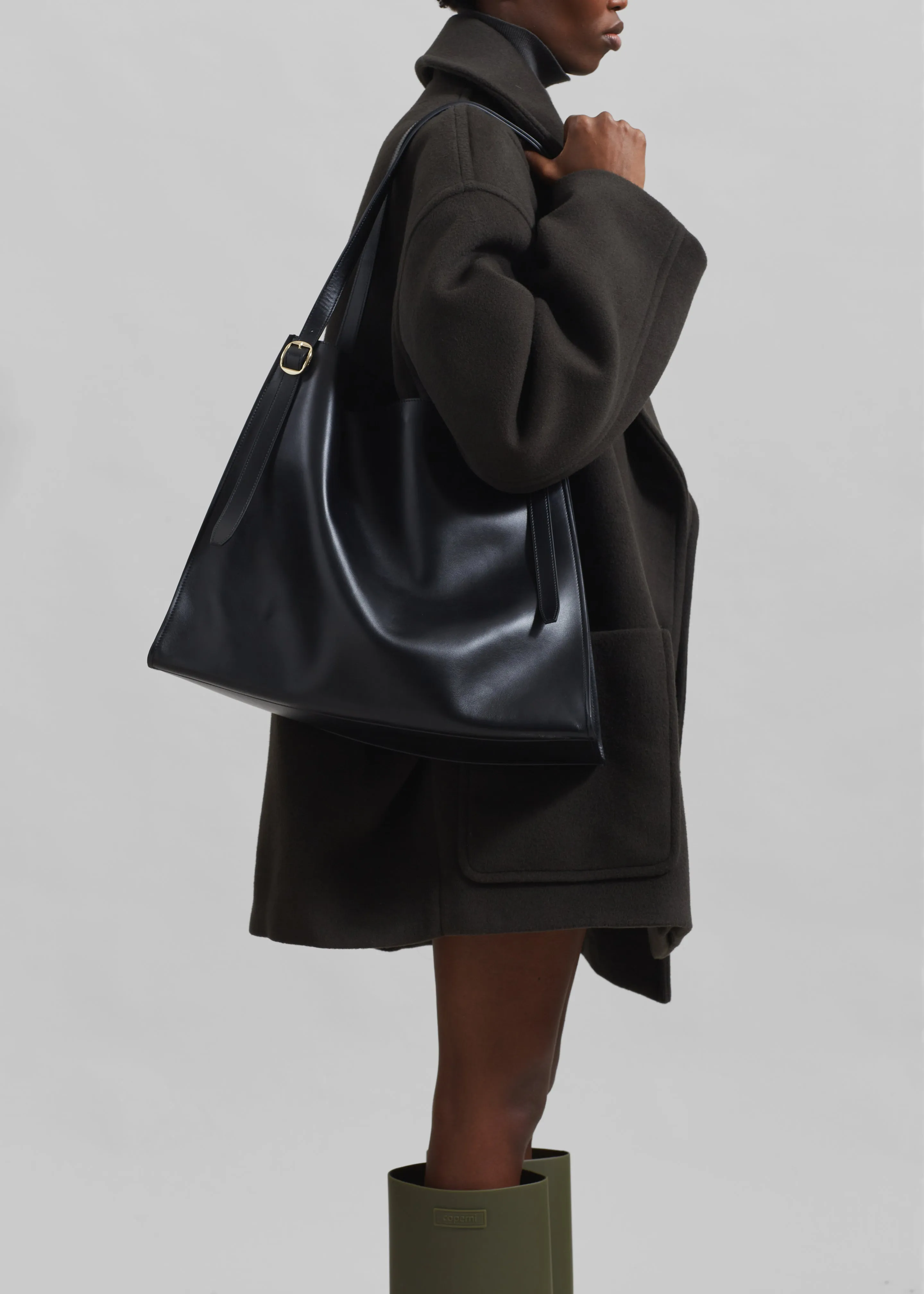 Coperni Belt Tote Bag - Black sold by Frankie Shop product image thumbnail 4