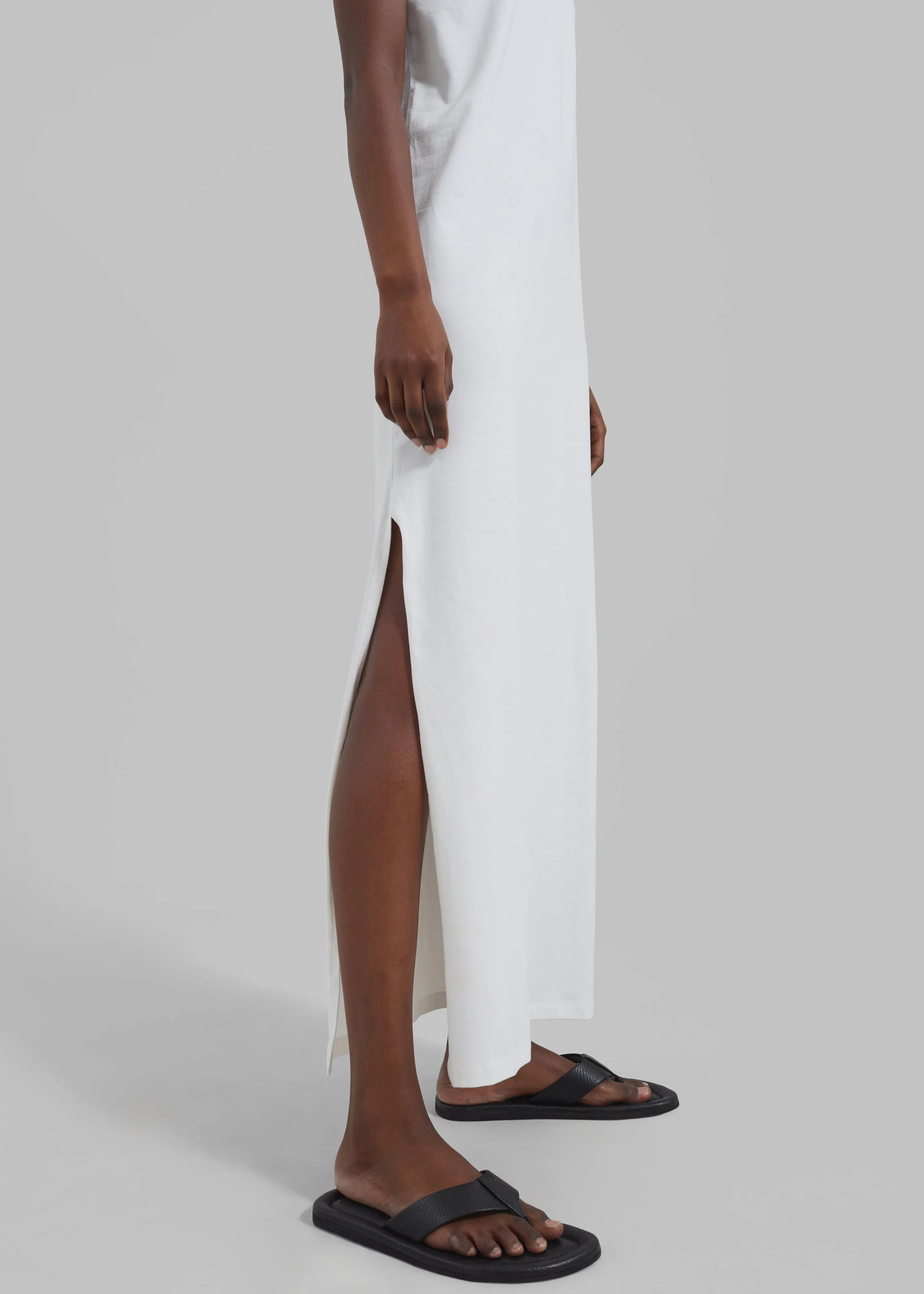 Maya T-Shirt Dress - White sold by Frankie Shop product image thumbnail 2