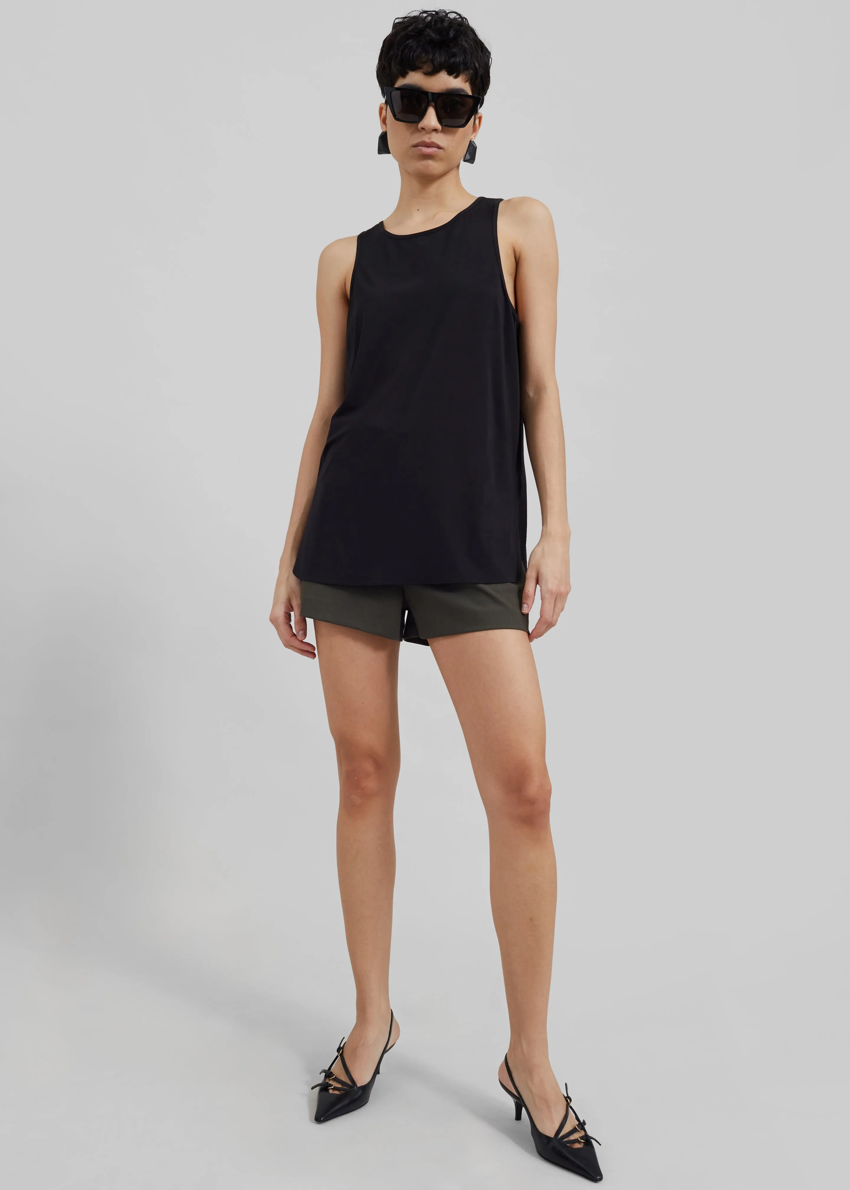 Solene Tank Top - Black sold by Frankie Shop product image thumbnail 5